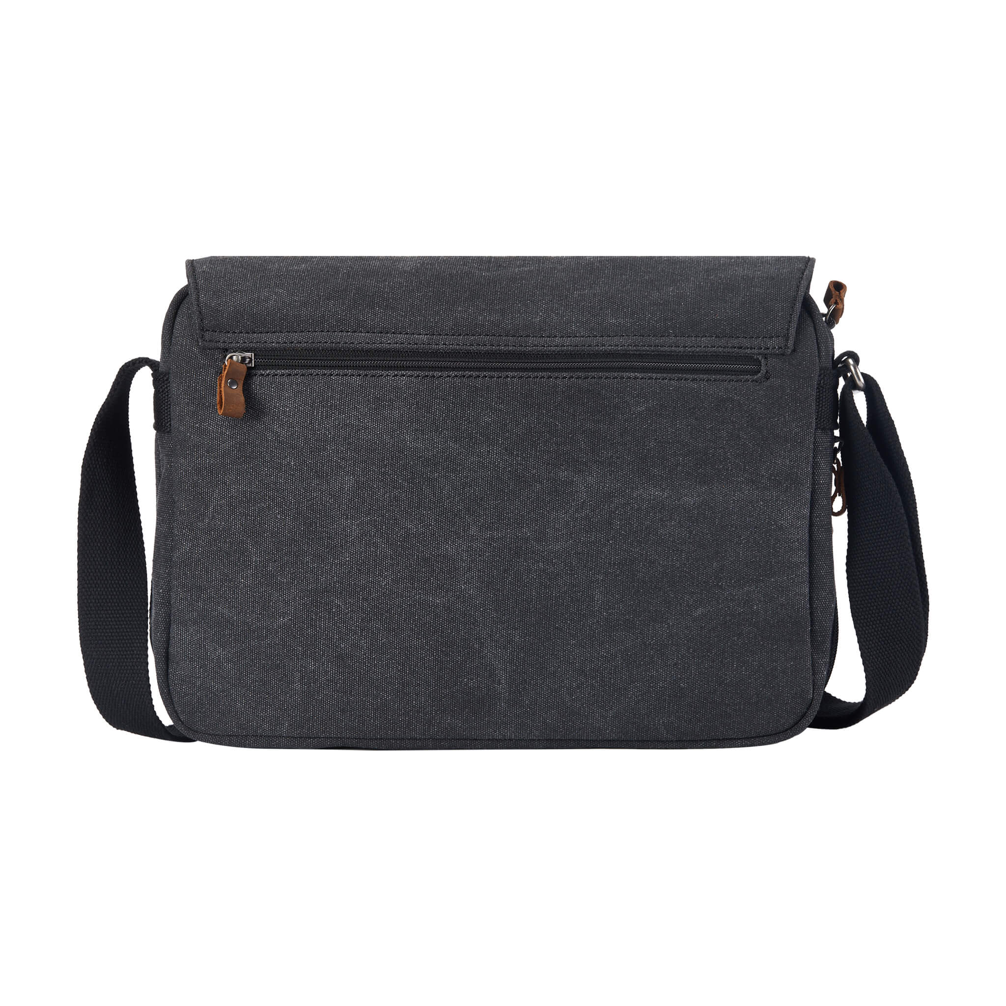 TRP0241 Troop London Classic Canvas Messenger Bag - Stylish & Durable Crossbody Bag for Men & Women - Perfect for Work, Travel & Everyday Use