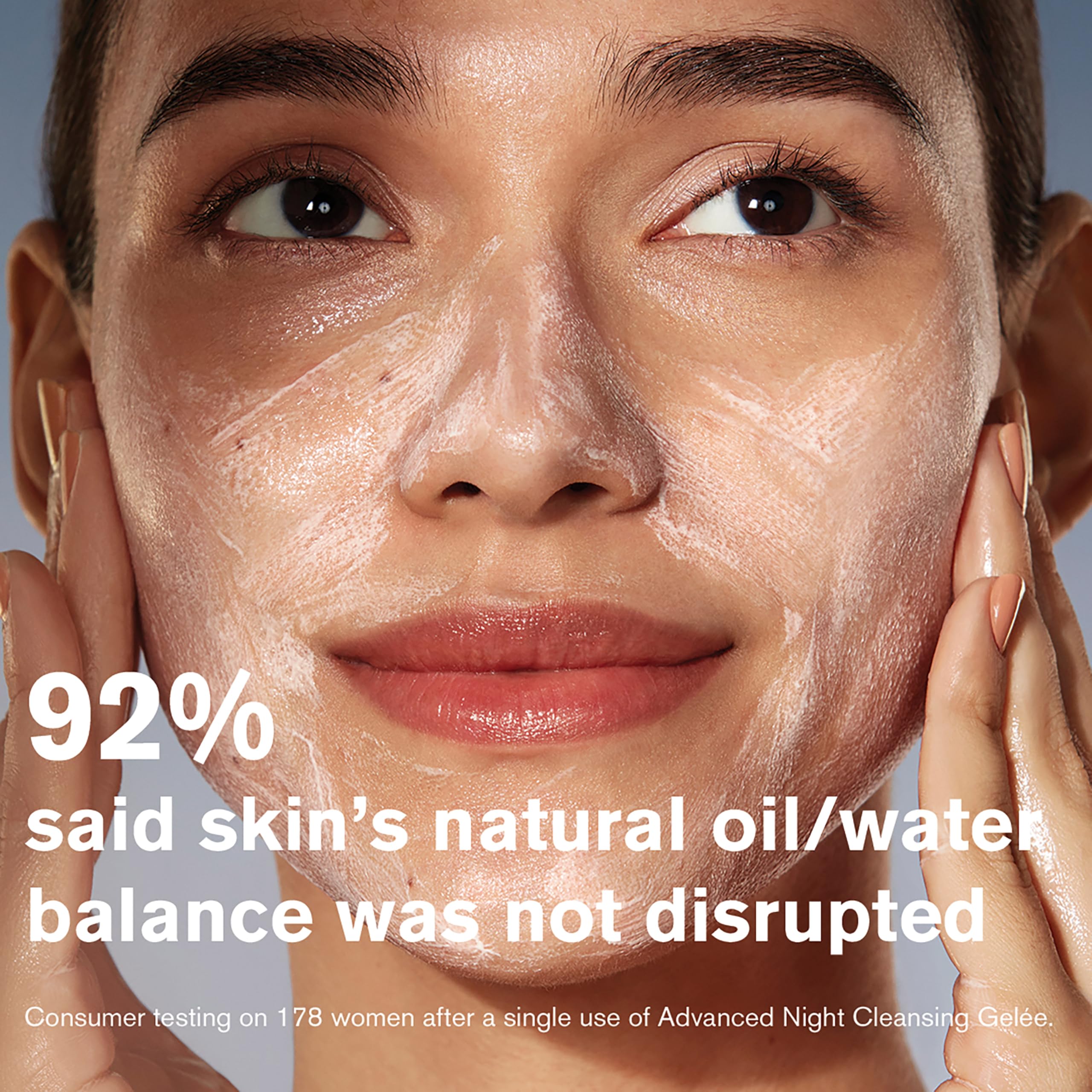 Estée Lauder Advanced Night Repair Cleansing Gelée Foaming Face Wash with 15 Amino Acids - Gentle Deep Cleanser for Oily, Dry & Sensitive Skin | Nighttime Skincare Routine