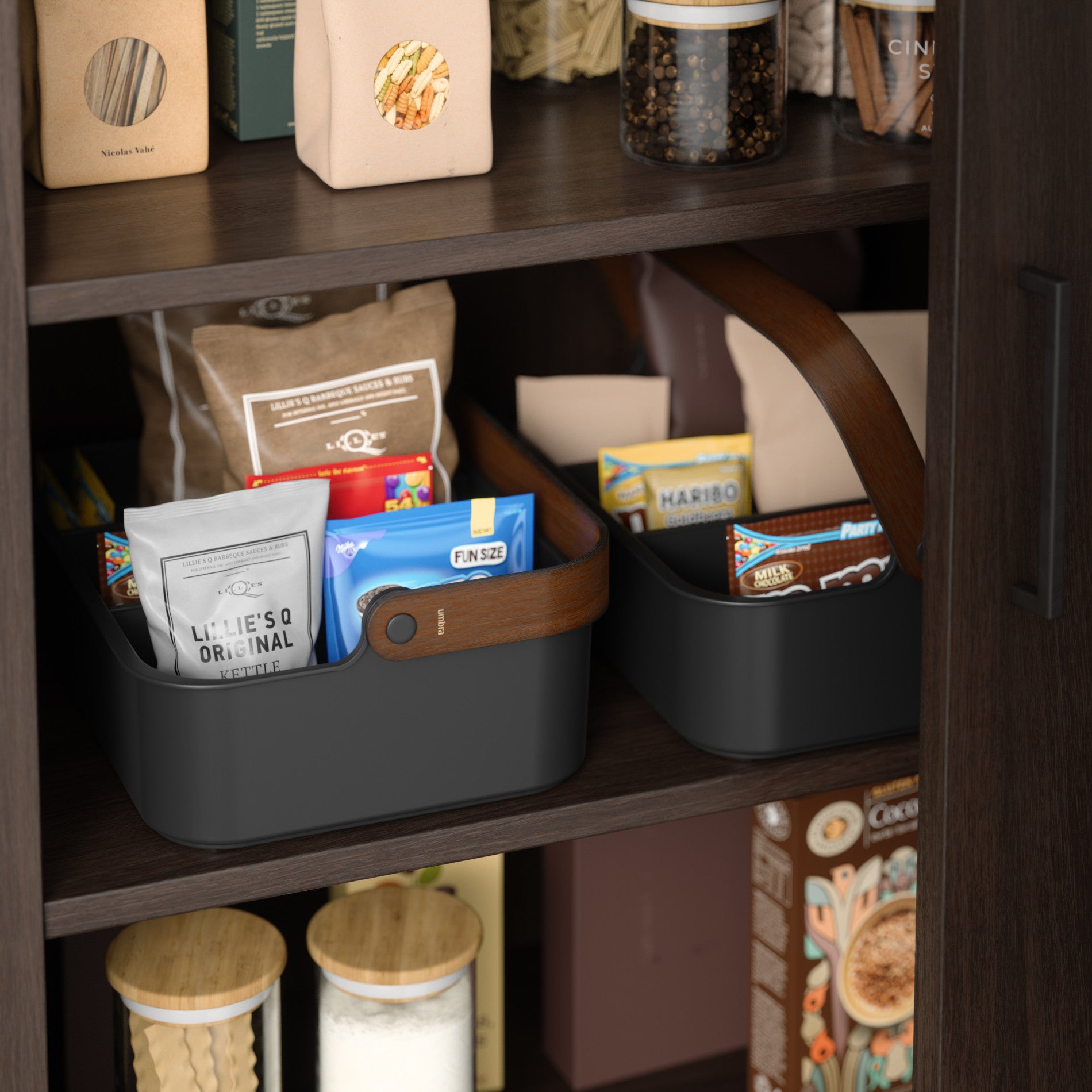 Bellwood Storage Bin - Durable Plastic Storage Container with Lid for Organizing Home, Office, or Kids' Toys | Perfect for Closet, Garage & Playroom Organization