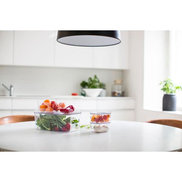 SmartStore Compact Clear Storage Container Lids - XS, S, M Sizes - Perfect for Pantry Organization & Small Item Storage