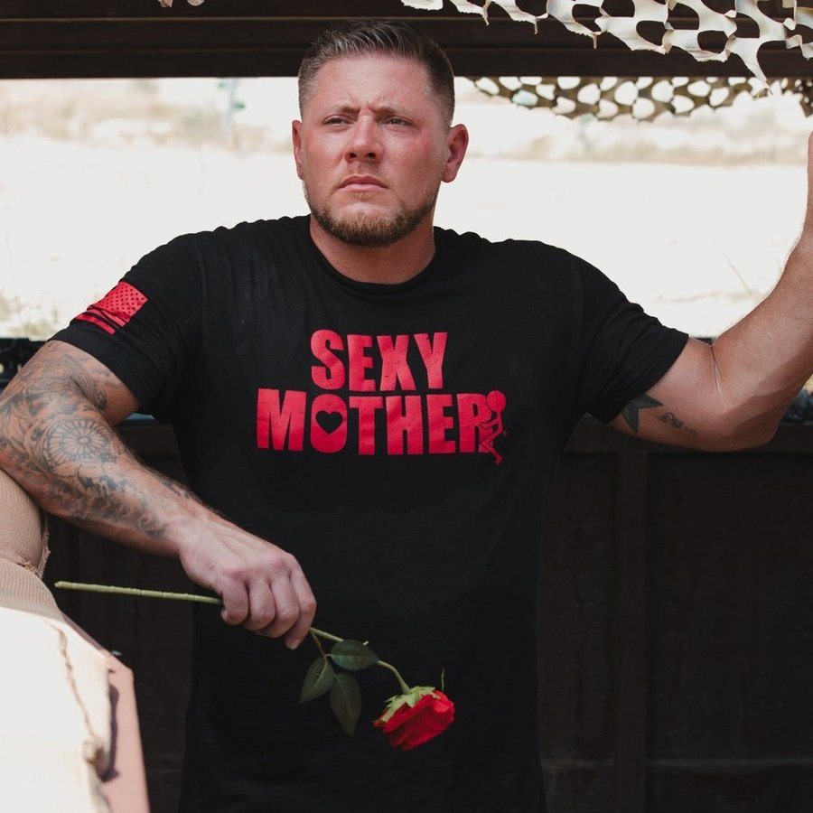Sexy Mother T-Shirt for Women - Black Cotton Tee - Casual & Party Wear - Perfect for Everyday Outfits and Special Occasions