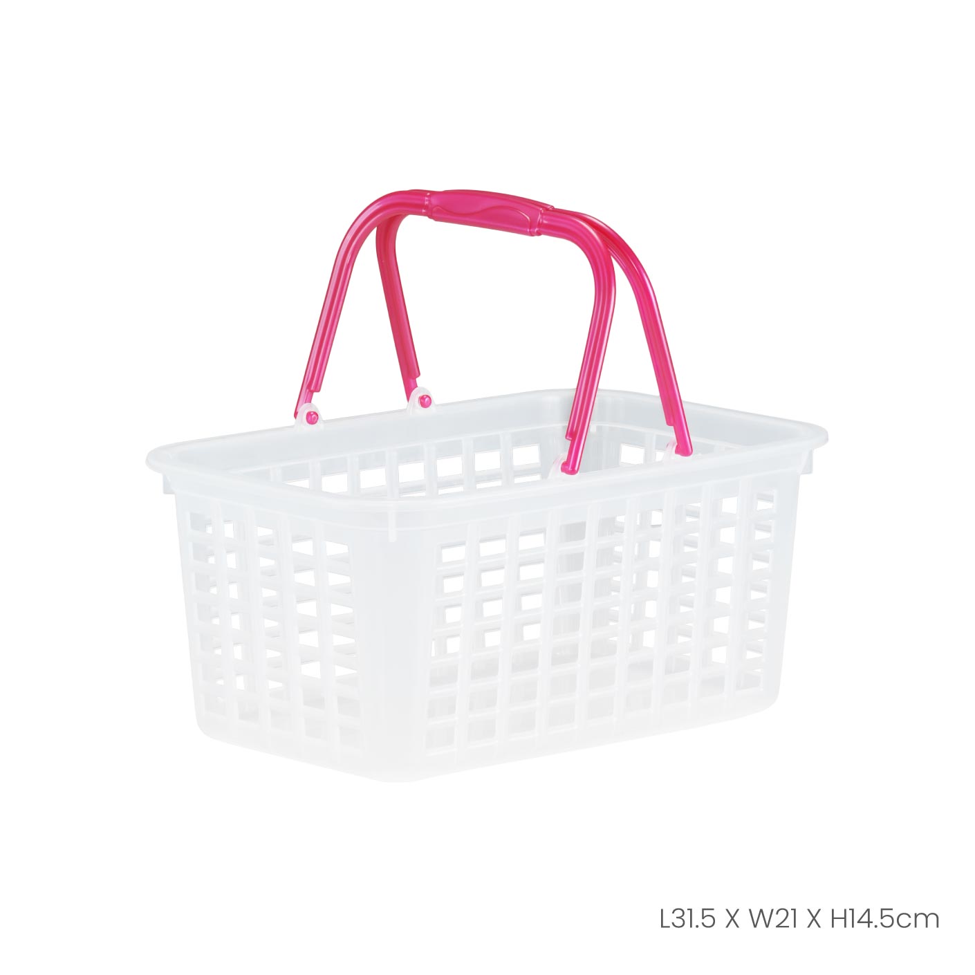 Rectangular Handy Basket (596) - Durable Storage Organizer for Home, Office, and Kitchen Use