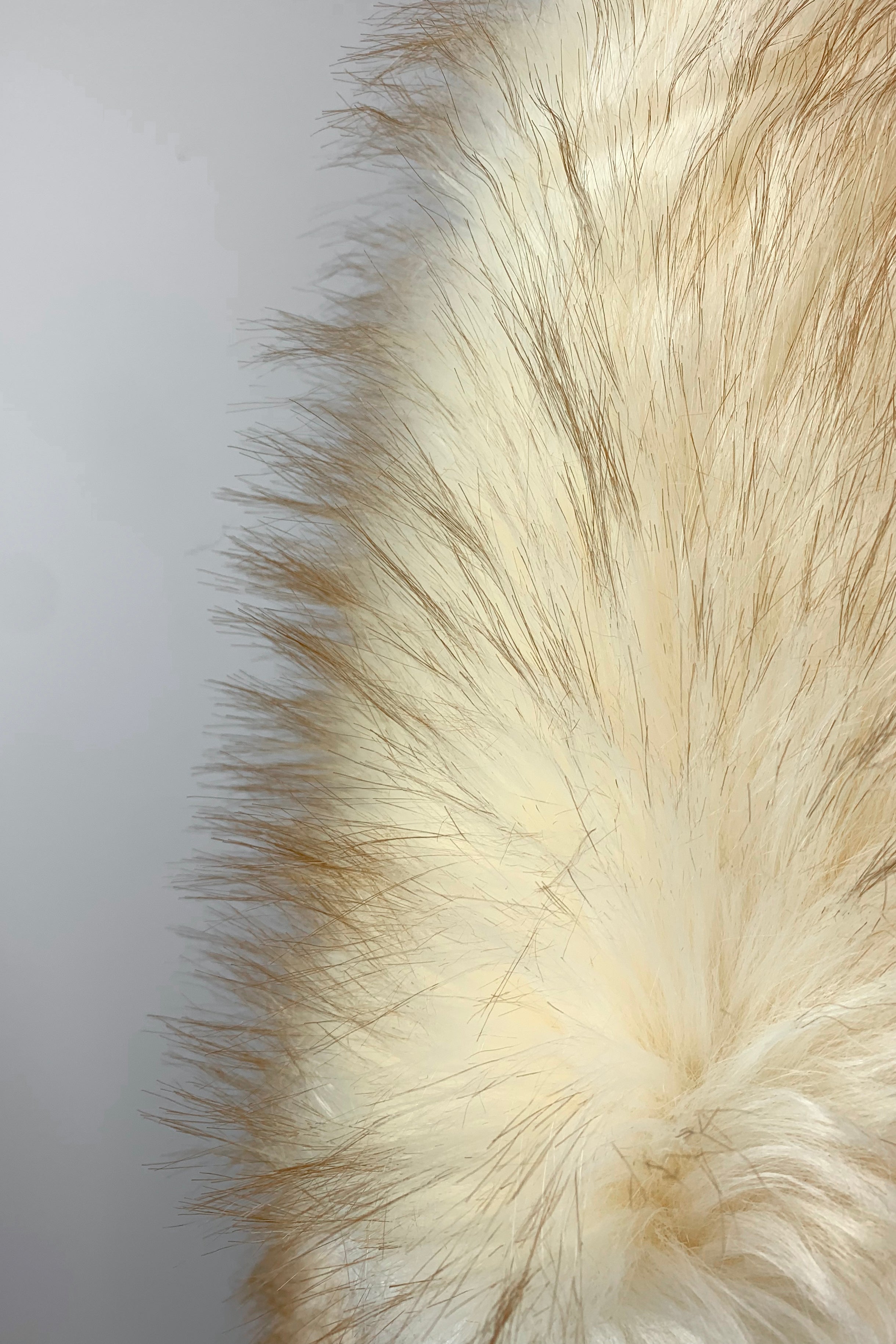 Luxury Champagne Fur Shawl Wrap - Elegant Lilian Cha02 Design for Women | Perfect for Weddings, Parties & Evening Events