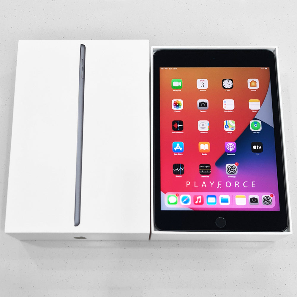 Apple iPad Mini 5 (7.9-inch, 256GB, Wi-Fi + Cellular, Space Gray) - Perfect for Travel, Business & Entertainment on the Go