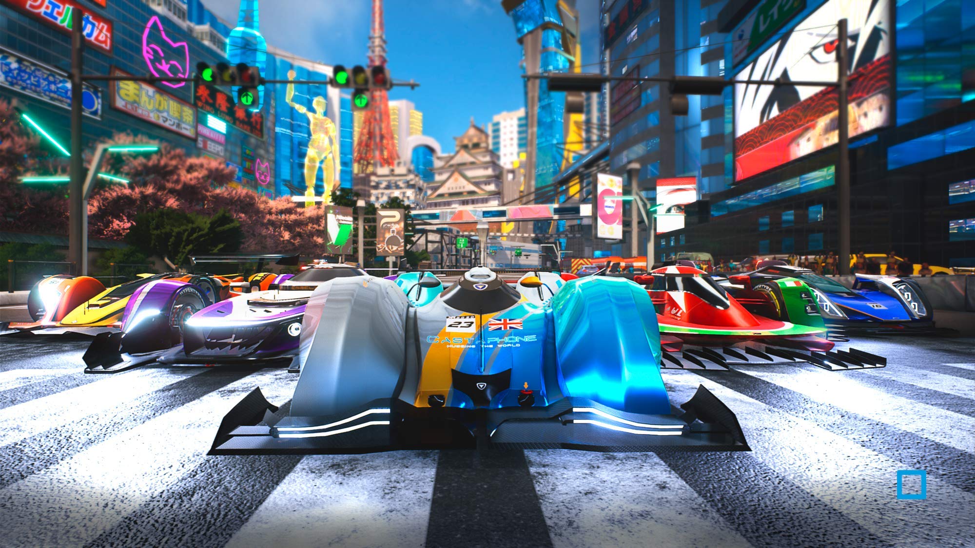 Xenon Racer Racing Game for PS4 - High-Speed Arcade Action & Stunning Graphics | Perfect for Competitive Multiplayer & Solo Gaming Sessions