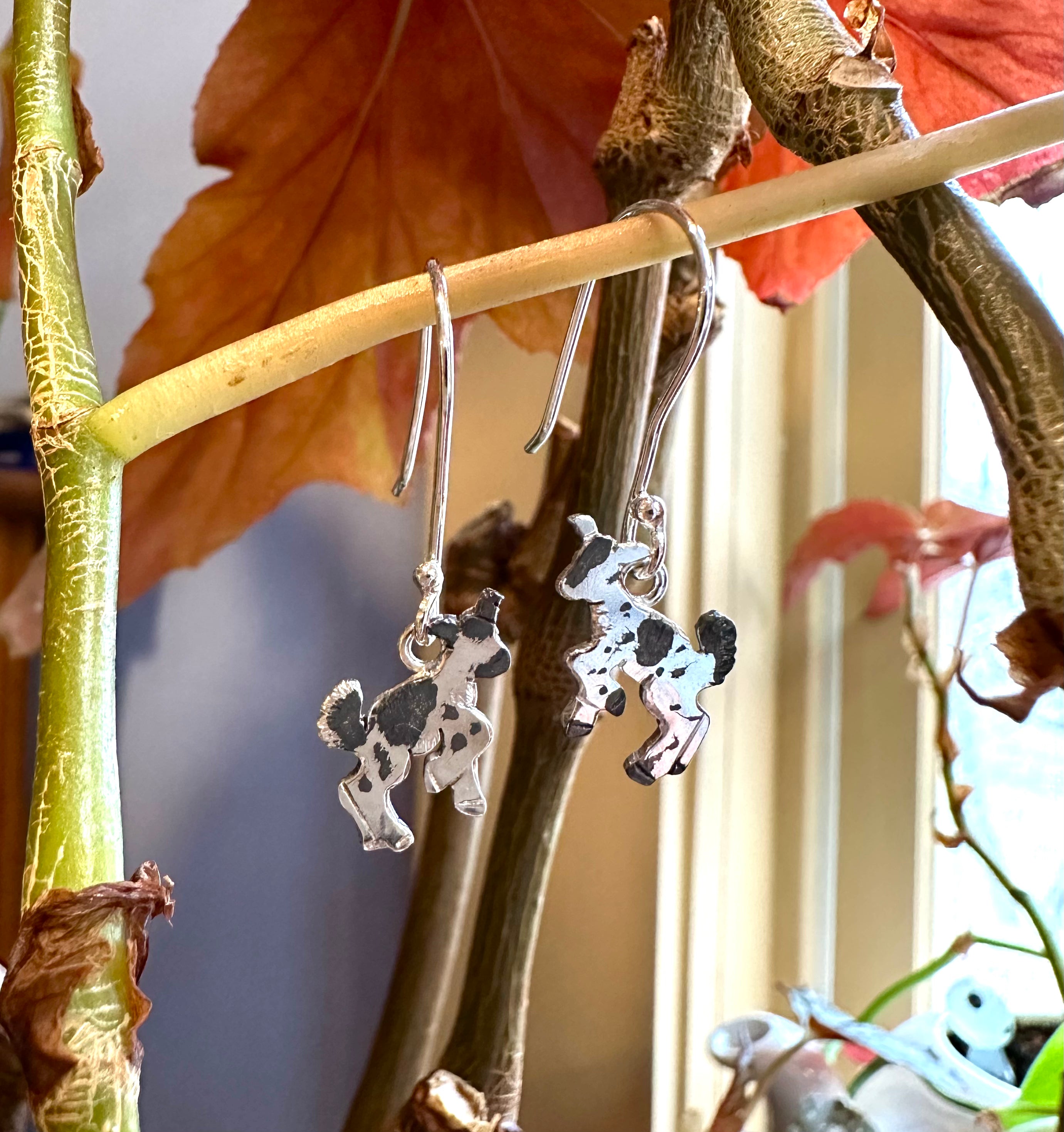 Stylish Jumpy Goat Earrings - Trendy Animal Jewelry for Women - Perfect for Casual Wear, Parties & Gifts