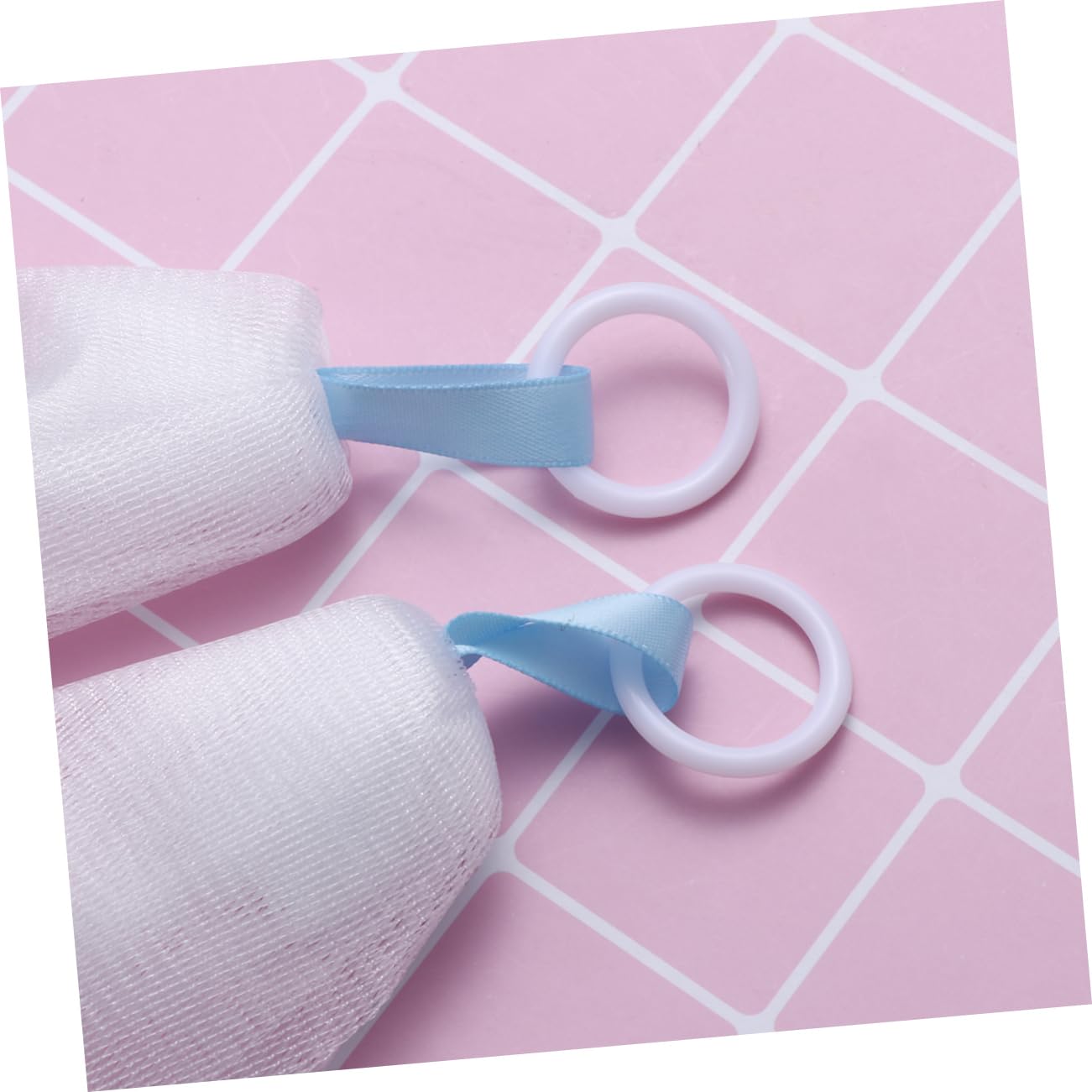 5 Pack Handmade Soap Net with Bubble Maker for Gentle Face Cleansing - Soft Rope Soap Bag for Shower, Bath & Travel