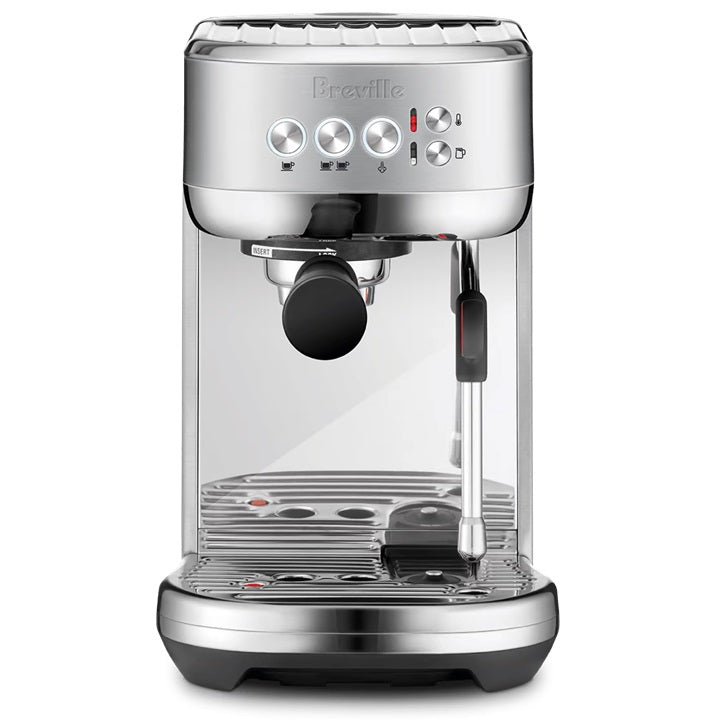 BES500 Bambino Plus Espresso Coffee Machine - Compact & Fast for Home Barista Use - Perfect for Lattes, Cappuccinos, and Morning Brews