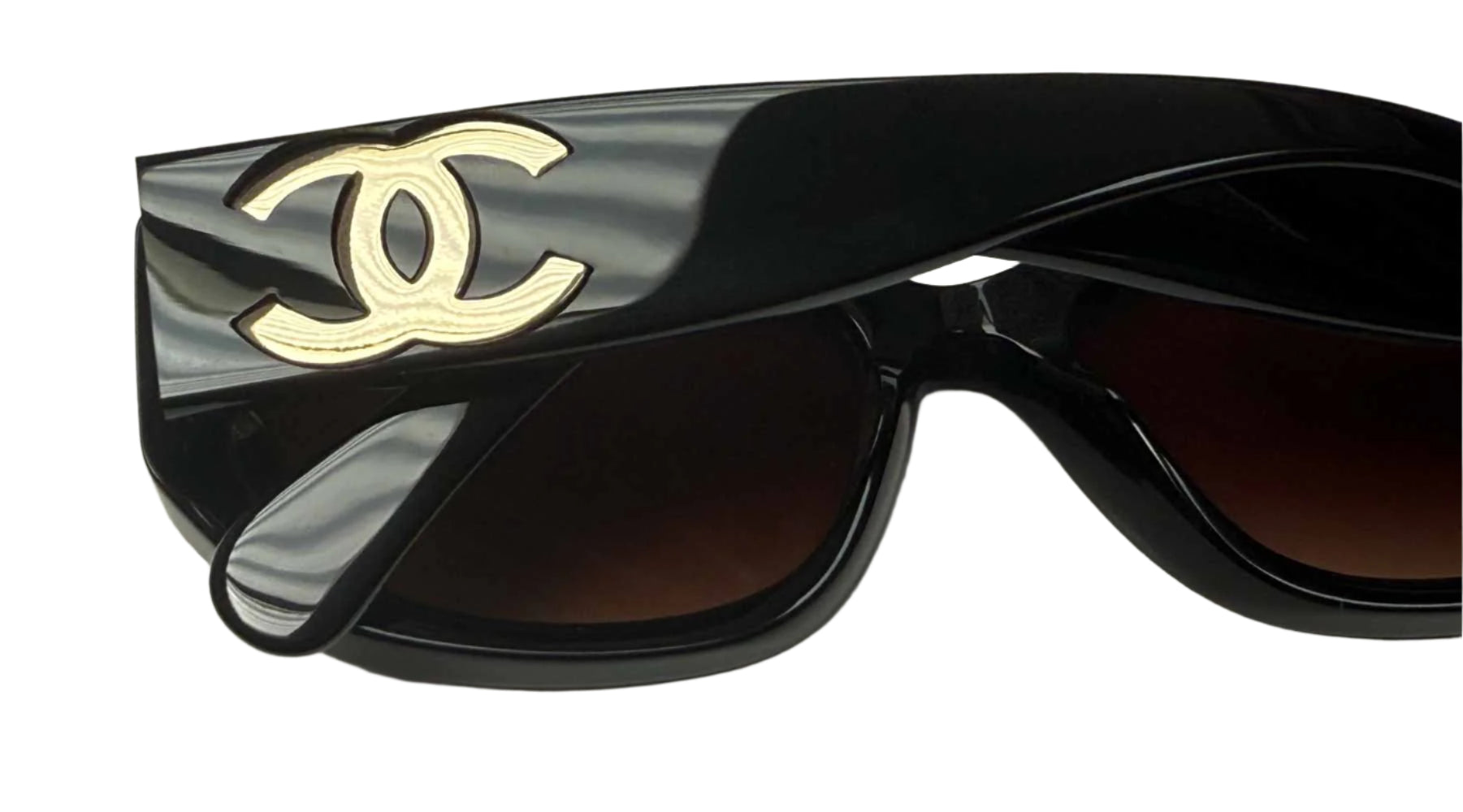 Chanel Havana Sunglasses for Women - Luxury Designer Shades with UV Protection - Perfect for Beach, Travel & Fashion Outfits