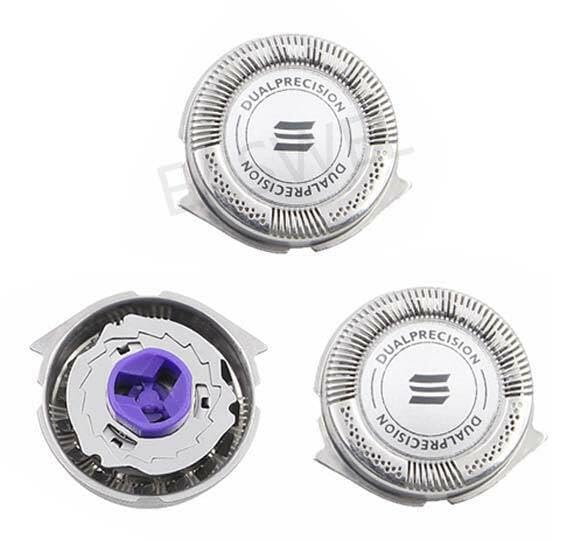 3Pcs Replacement Shaving Heads for Philips HQ8440 HQ8460 HQ8500 HQ8505 Electric Shavers - Compatible Razor Blades for Smooth Shaving at Home or Travel