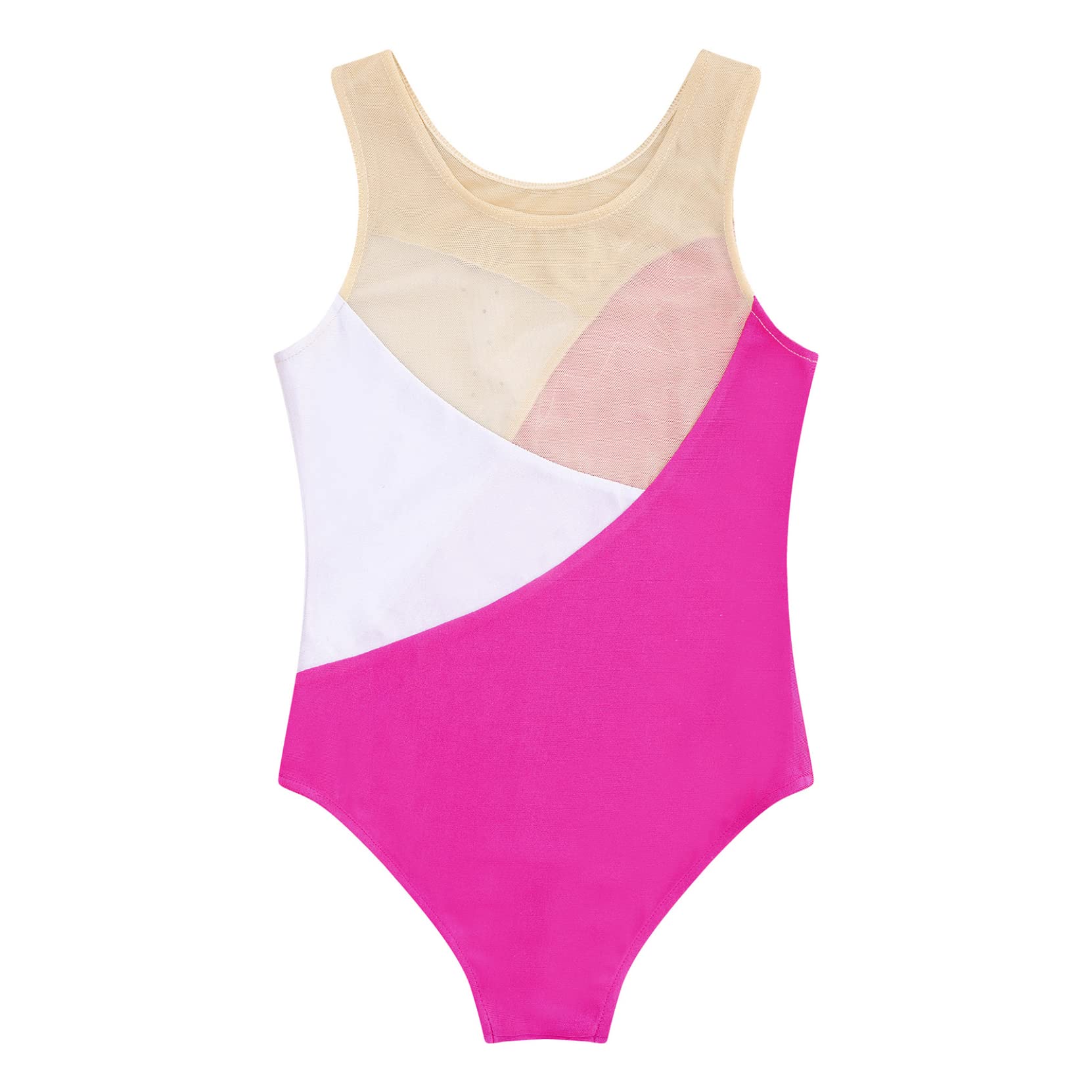 Sparkly Gymnastics Leotard for Girls - Shiny Diamond Dance Bodysuit for Ballet, Figure Skating & Athletic Performance | Competition & Practice Wear