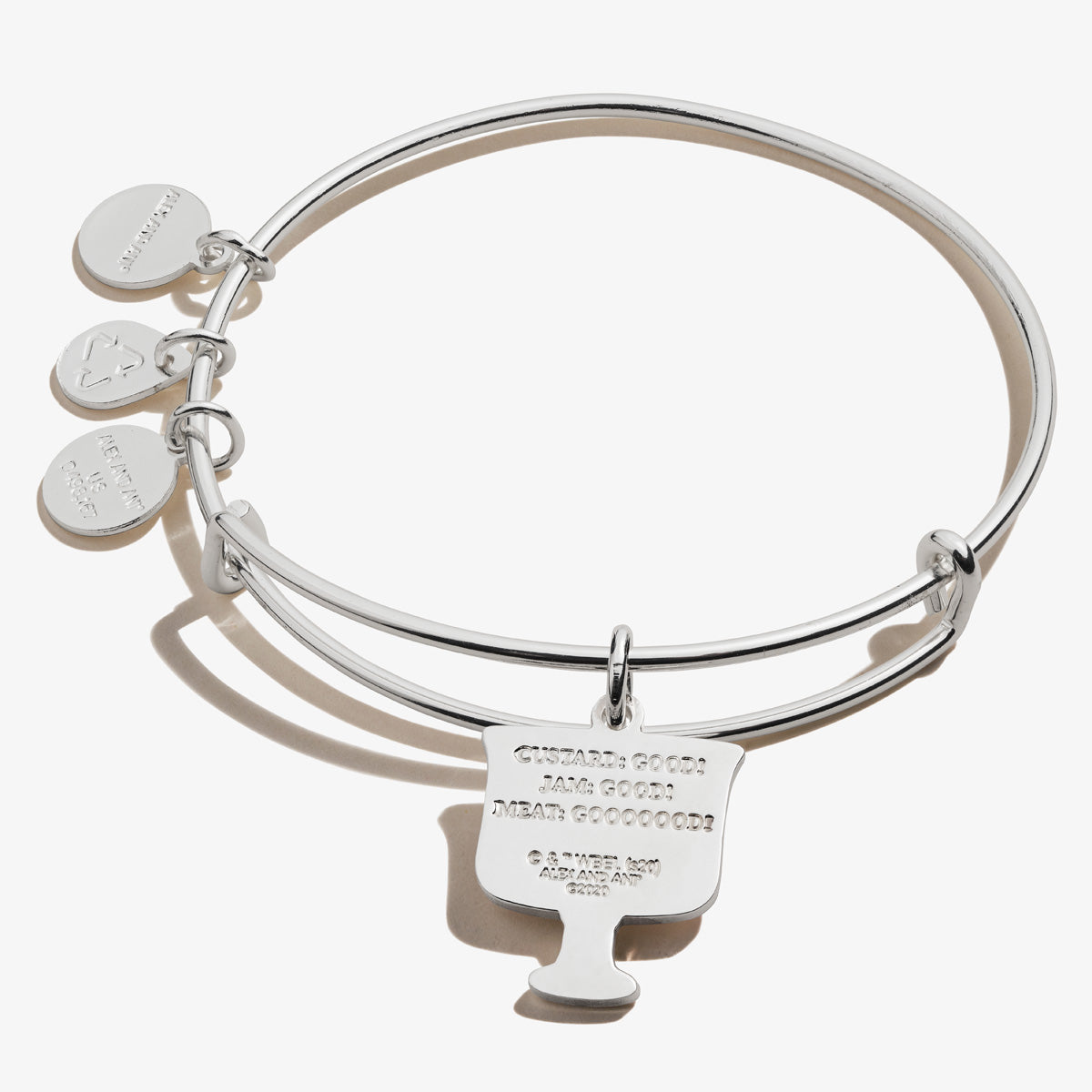 FRIENDS™ English Trifle Charm Bangle - Official TV Show Inspired Jewelry - Perfect for Fans & Gift Giving - Wear to Parties, Cosplay & Themed Events
