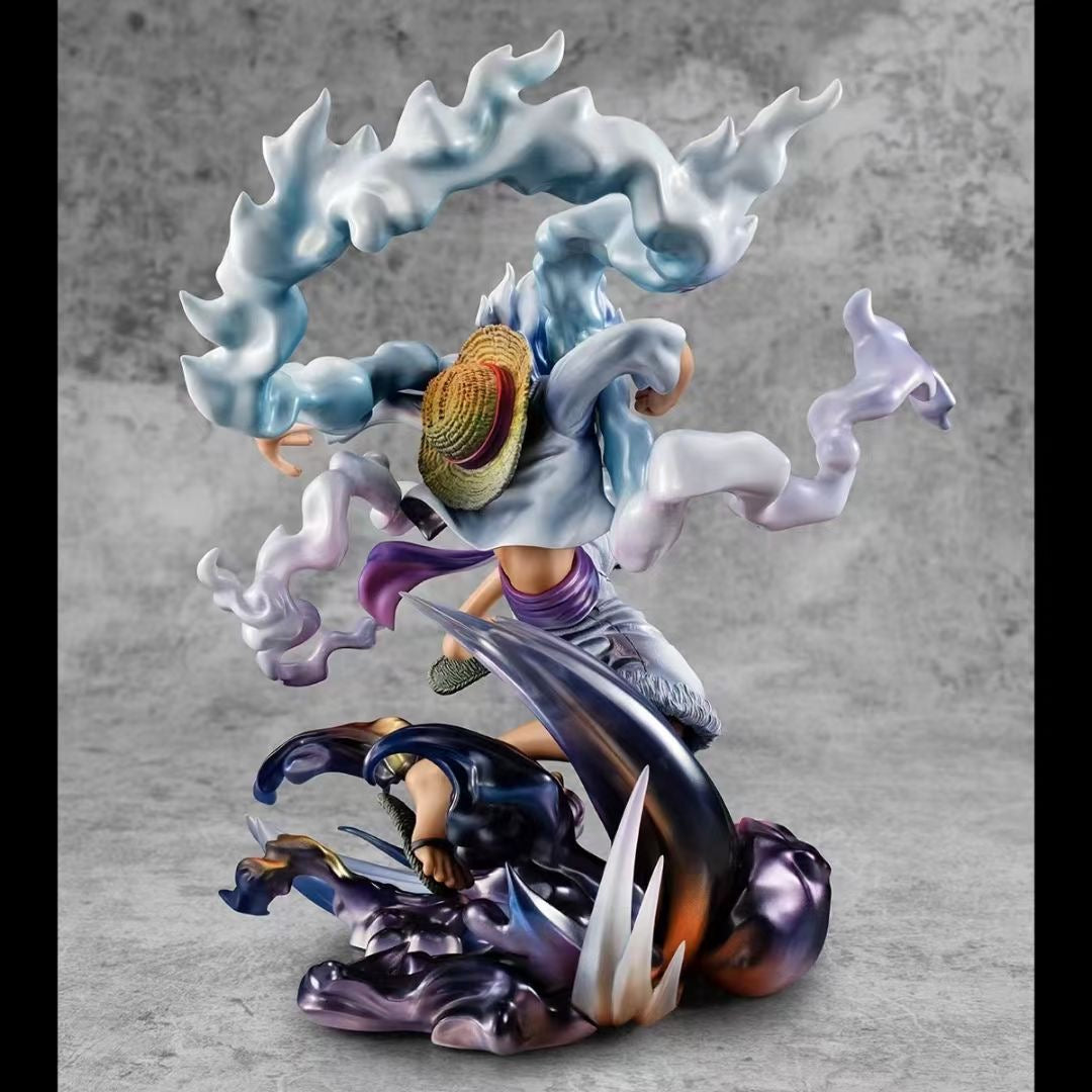 Official MEGAHOUSE Gear 5 Monkey D Luffy Anime Figure - Limited Edition Collectible for One Piece Fans | Perfect for Display, Anime Collections & Gift Giving