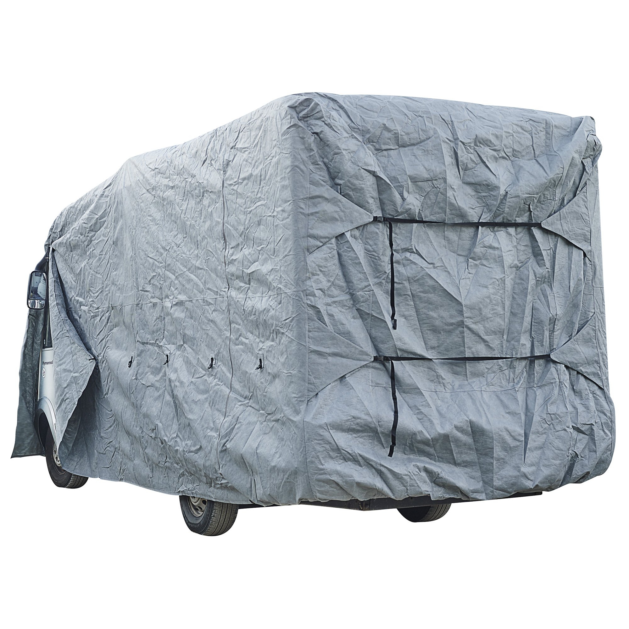 Grey Premium Motor Home Cover 5.5-6 Meters - Durable Protection for Outdoor Camping and Travel