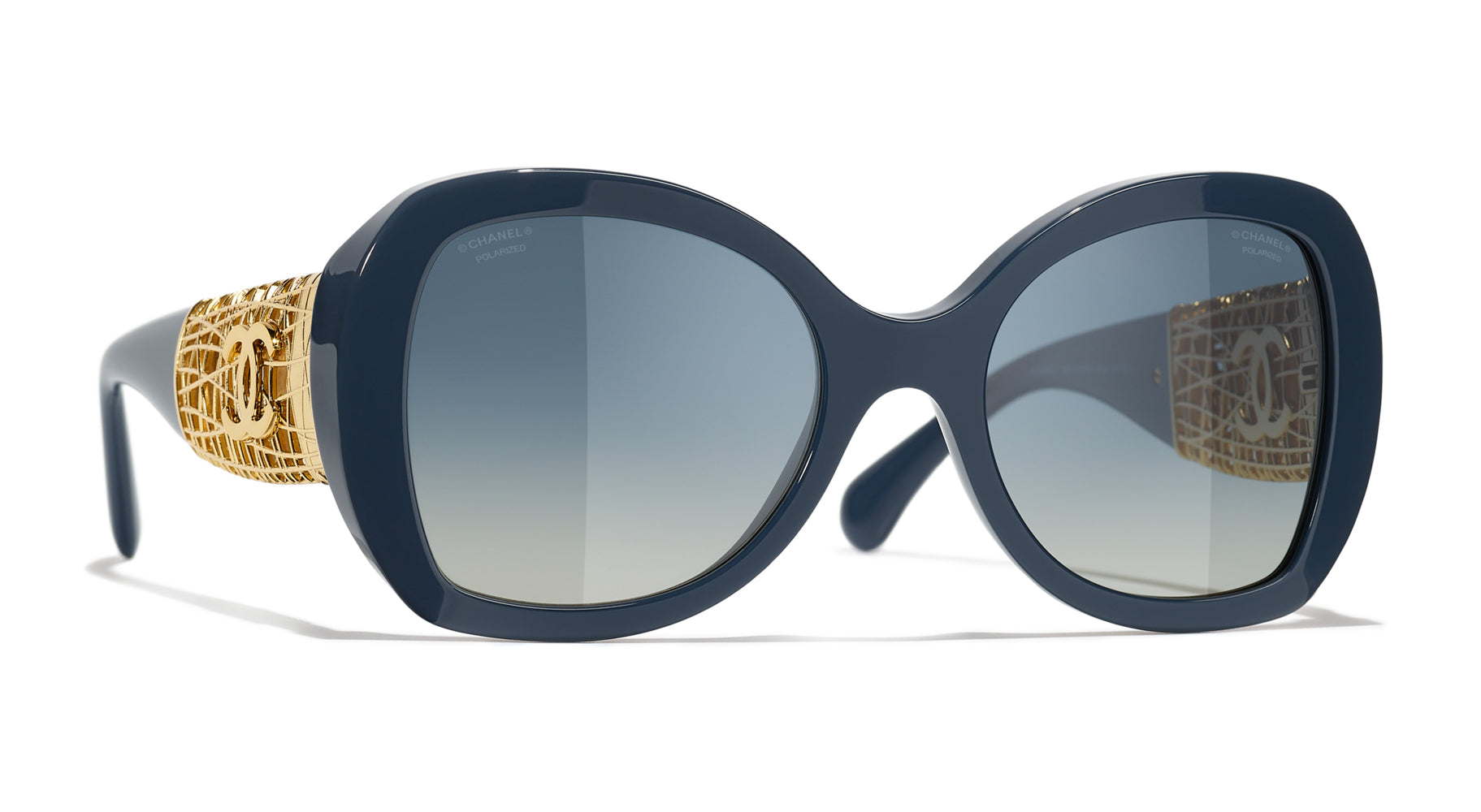 Original Chanel 5531 Sunglasses - Luxury Designer Shades for Women - UV Protection & Stylish Fashion Accessory - Perfect for Beach, Driving & Outdoor Activities
