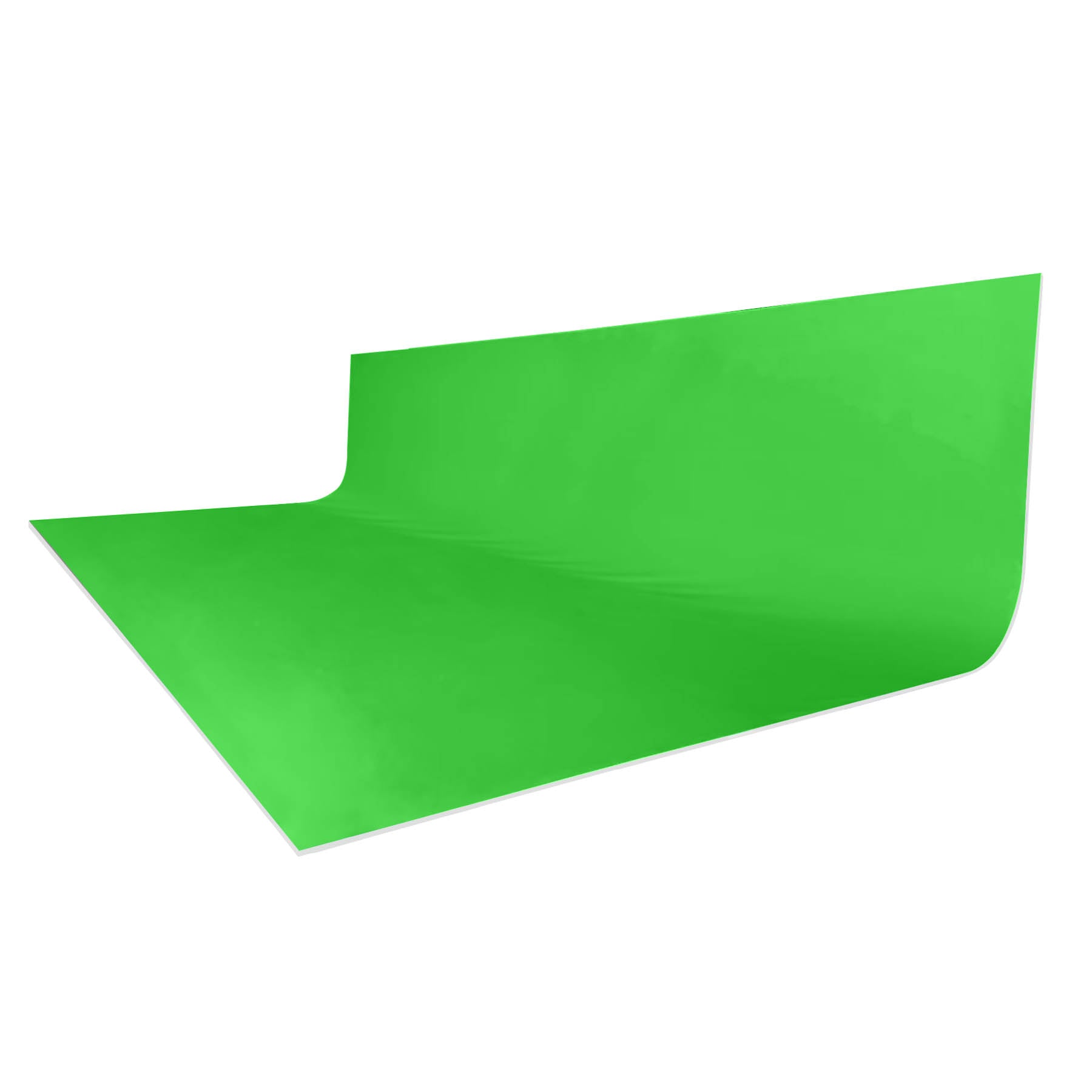 Large Commercial Chromakey Green Fabric for EasiFrame Portable Cyclorama System - Professional Photography & Video Backdrop - Perfect for Studios, Live Streams, and YouTube Productions