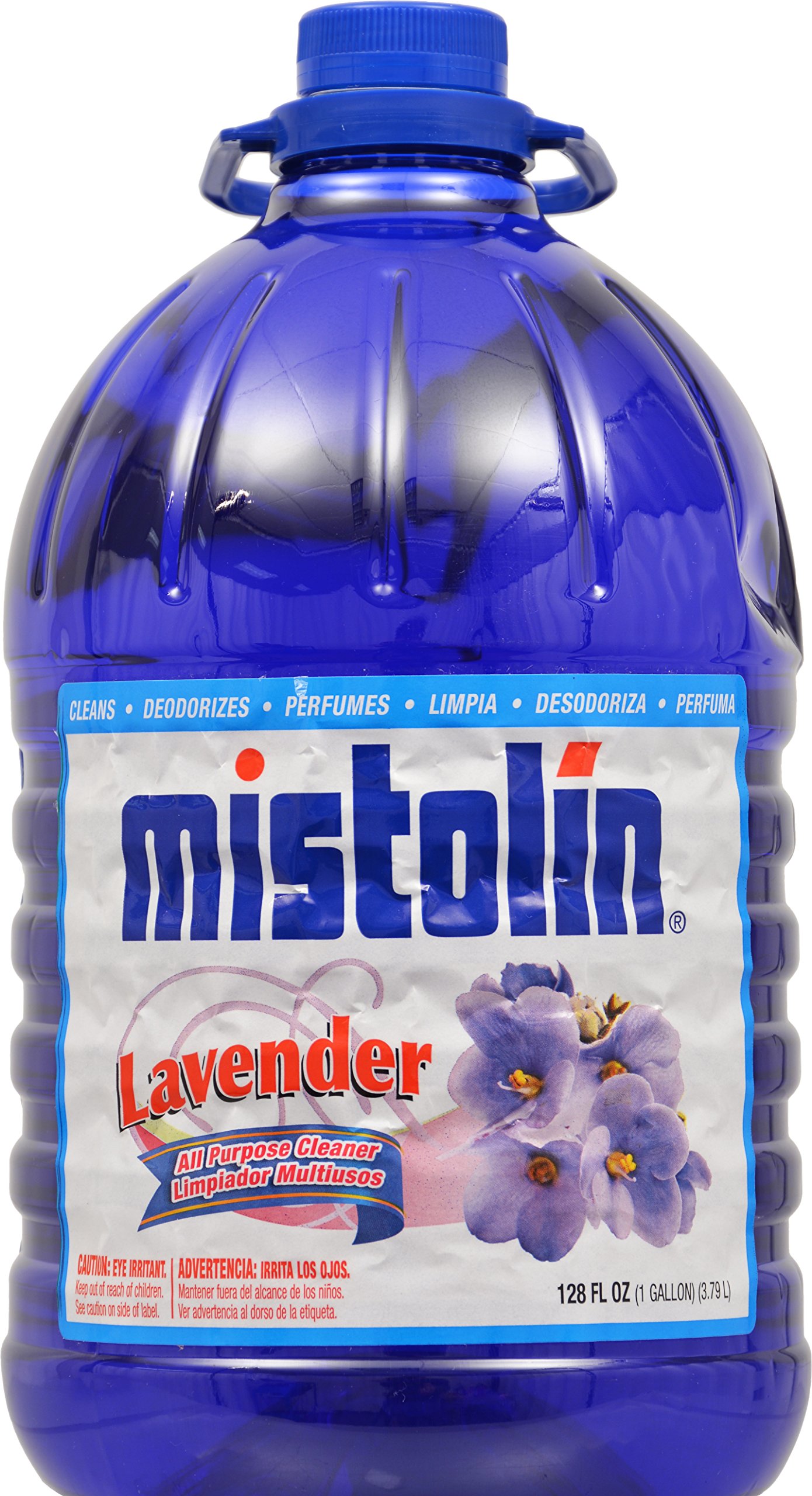 Mistolin Lavender All-Purpose Cleaner 1 Gallon (128 Fl Oz) - Long Lasting Multi-Surface Cleaner for Floors, Bathrooms, Kitchen Appliances - Ideal for Home, Office & Commercial Use