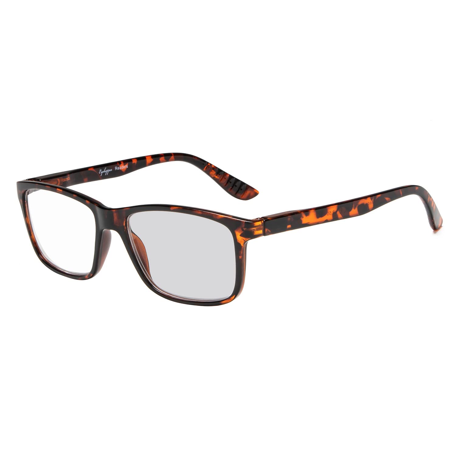 Eyekepper Photochromic Reading Glasses for Men & Women - Tortoise Frame +2.25 Strength - Light Adaptive Lenses for Indoor/Outdoor Use - Perfect for Reading, Driving & Outdoor Activities