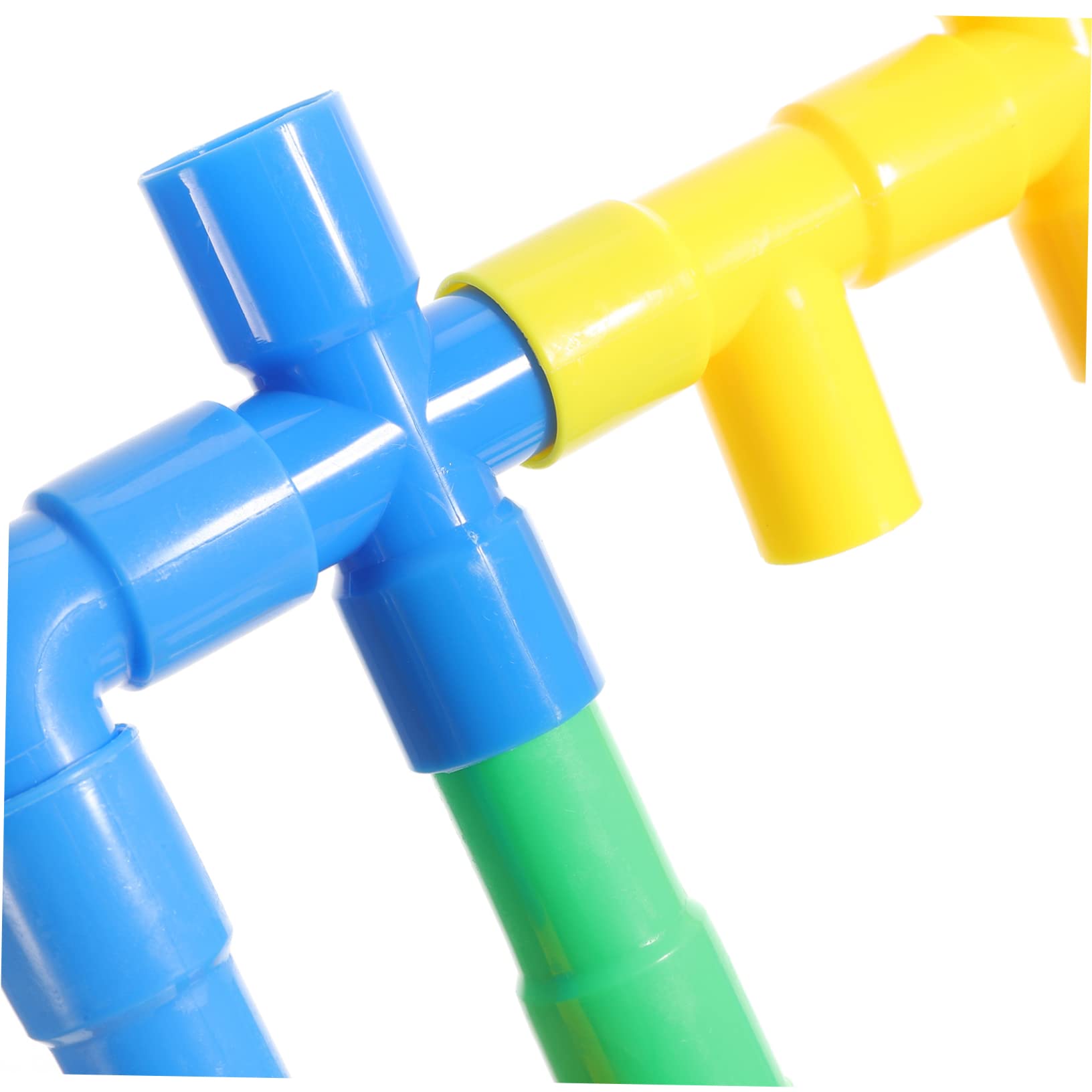 HONMEET Kids Construction Pipe Toy Set - 100 Pcs Sensory Tube Building Toys for Toddlers, STEM Learning & Water Play - Perfect for Preschool Classroom, Birthday Gifts & Indoor/Outdoor Playtime