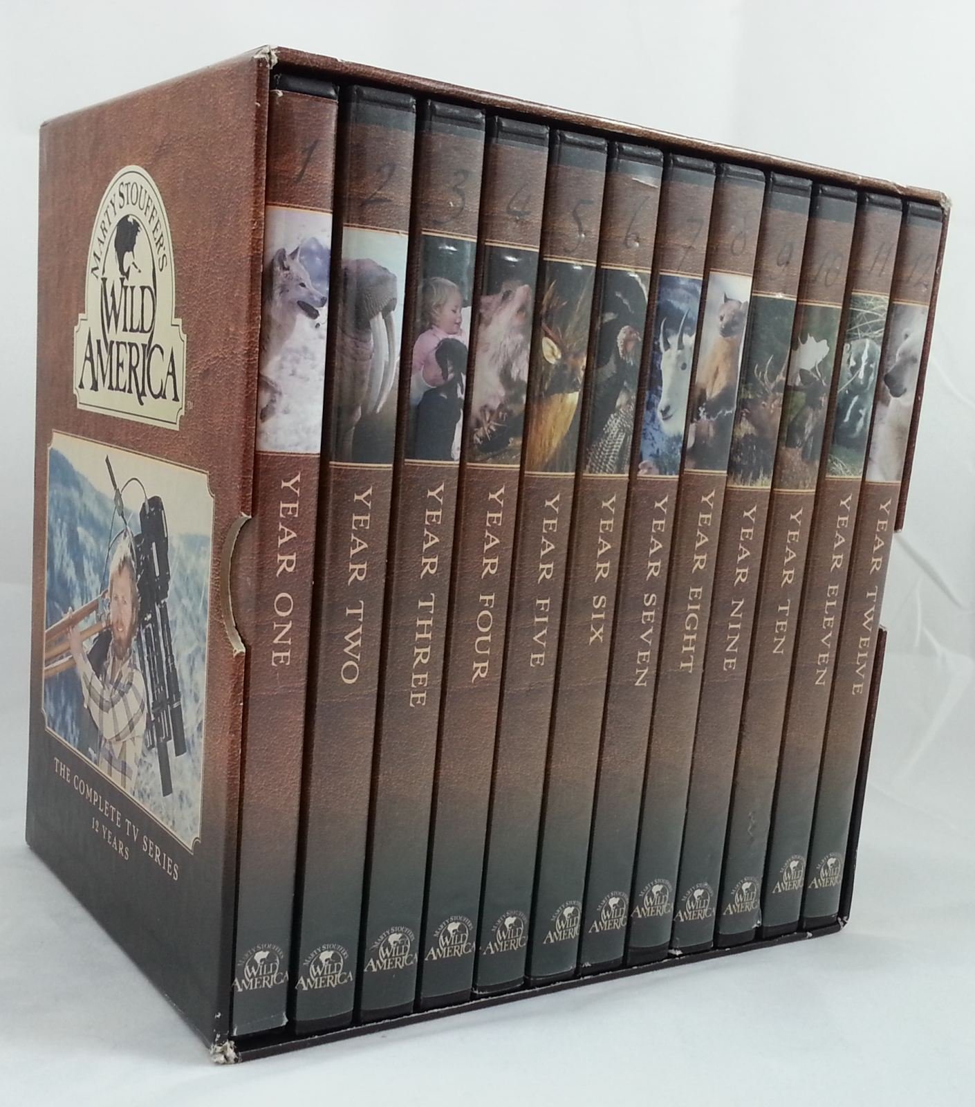 Marty Stouffer's Wild America: Complete 12-Year TV Series DVD Box Set | Wildlife Documentary Collection | Perfect for Nature Lovers & Classroom Education
