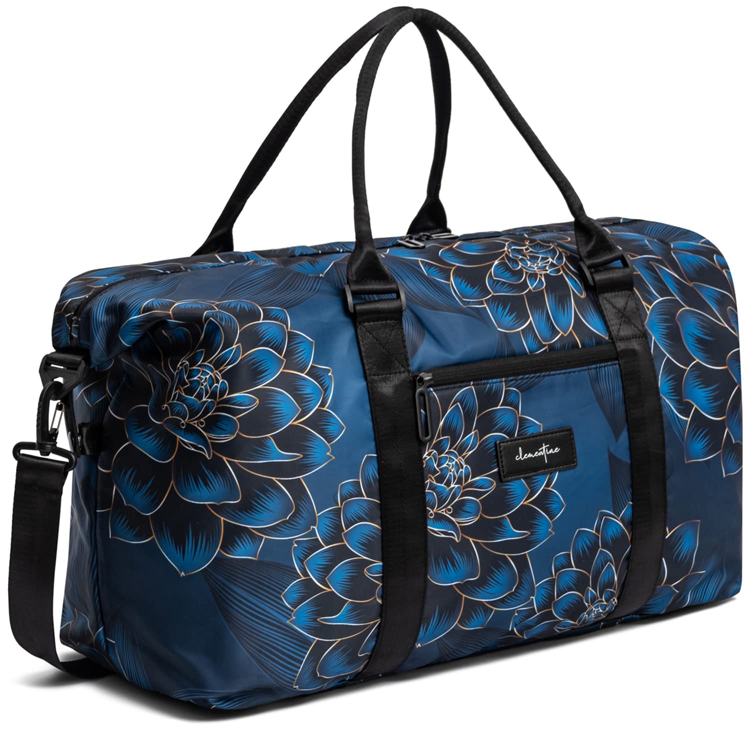 Clementine Tote Bag for Women - Stylish Weekender, Travel & Gym Bag | Perfect for Overnight Trips, Workouts & Daily Use | Durable & Fashionable Carryall