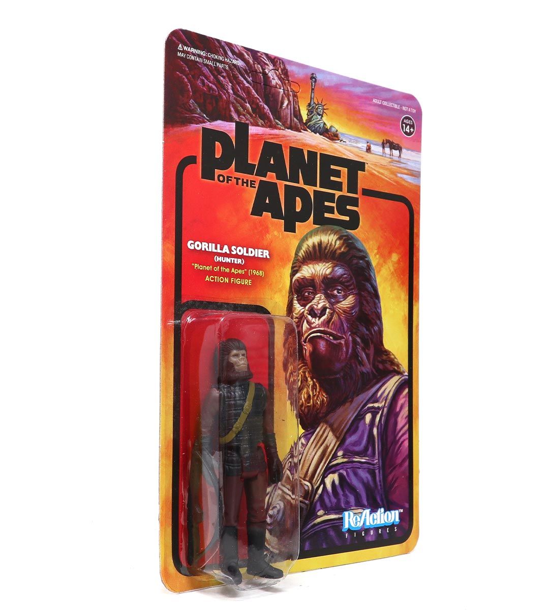 Gorilla Soldier Hunter ReAction Figure - Collectible Toy for Action Figure Enthusiasts & Display - Perfect for Home Decor, Office Display, and Gift Giving