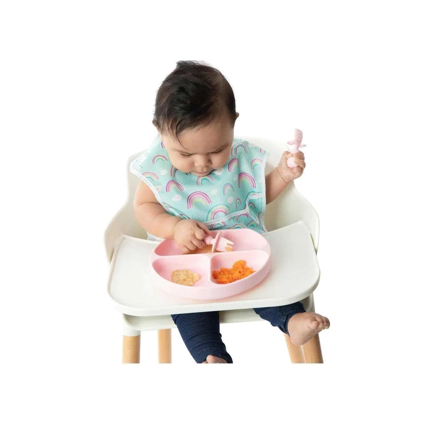Bumkins Silicone Baby Chewtensils - Safe, Durable Teething Toys for Infants & Toddlers - Perfect for Mealtime, Travel, and Soothing Sore Gums