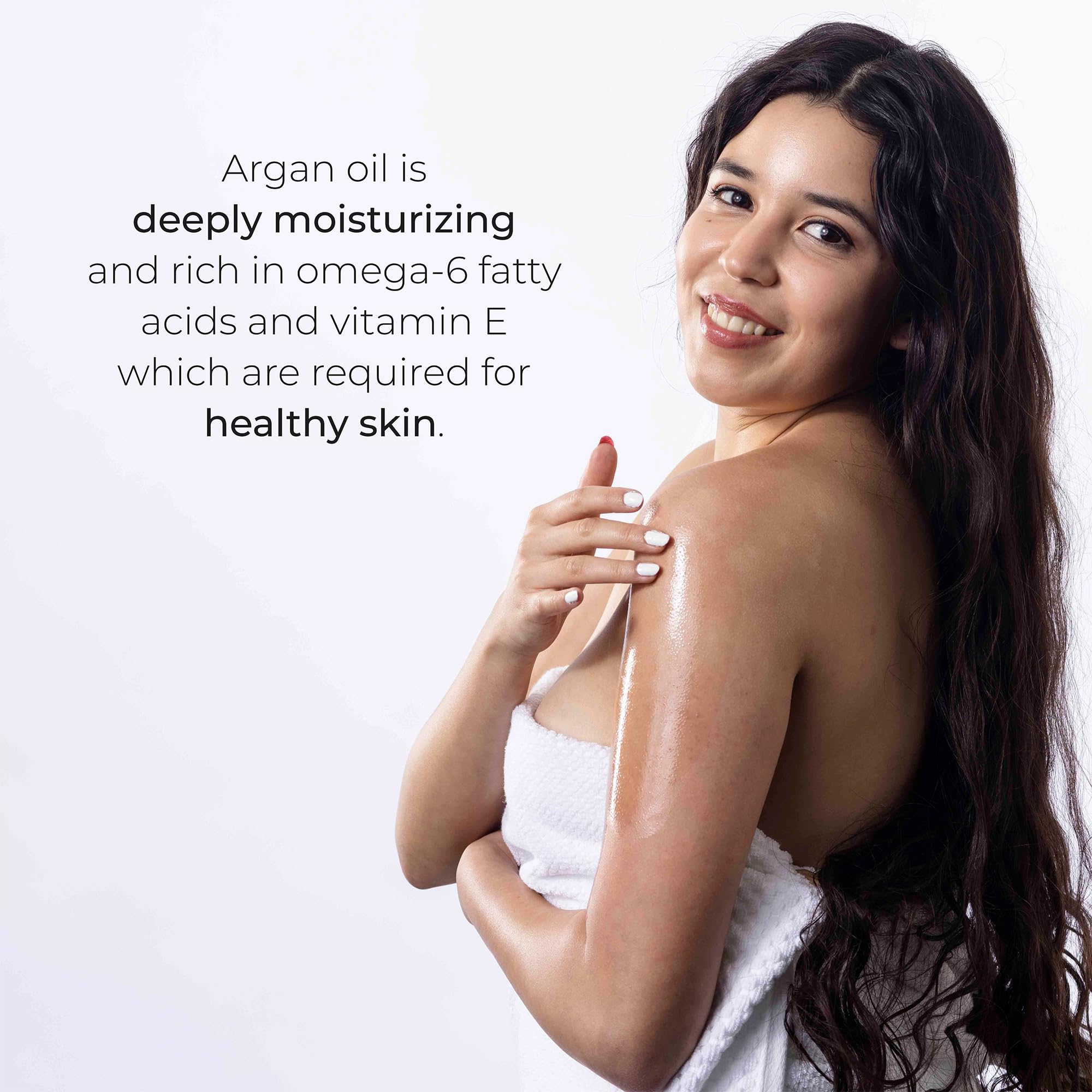 Pure Moroccan Argan Oil for Face & Body + Ghassoul Lava Clay Cleanser & Moisturizer Set | Organic Skincare Bundle for Dry Skin, Acne Treatment & Deep Cleansing | Perfect for Spa Day & Daily Beauty Routine