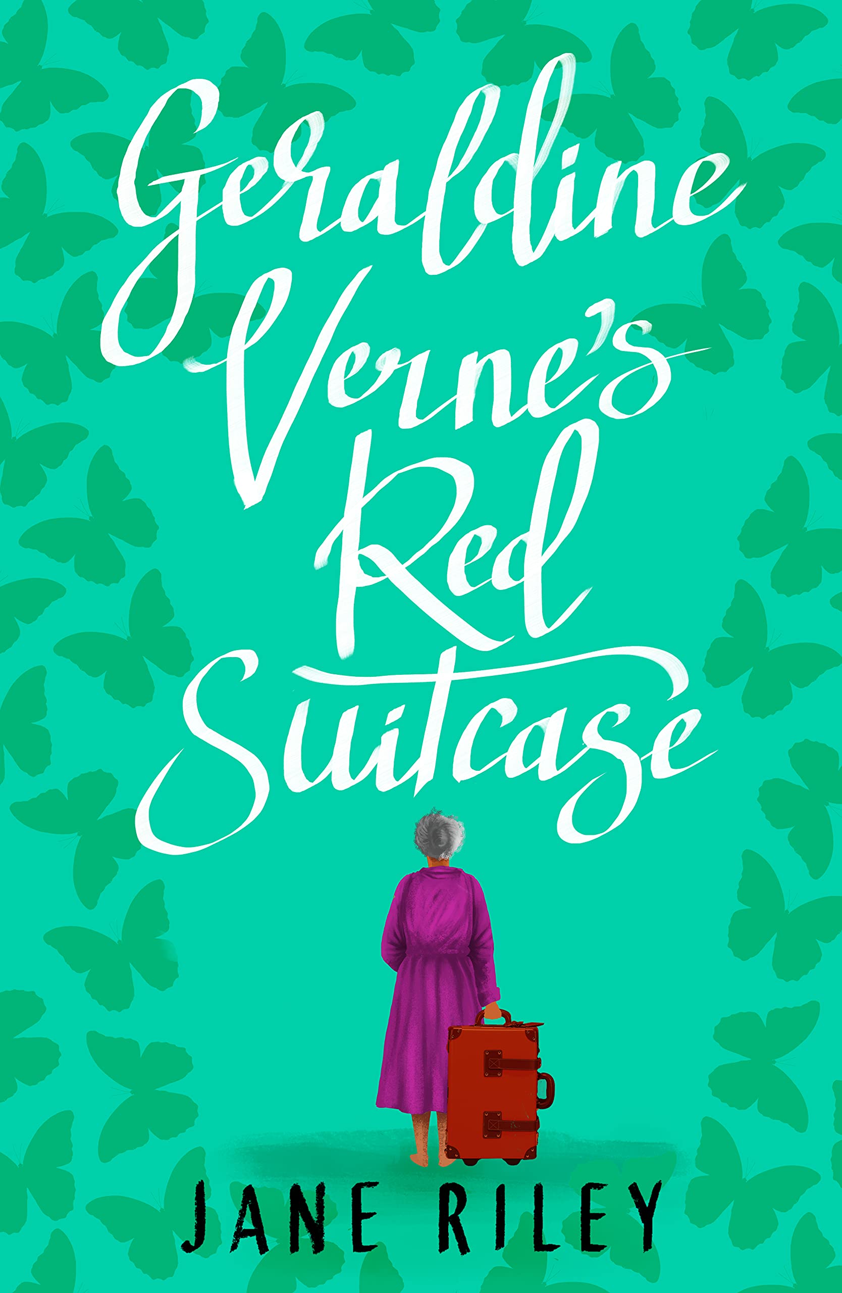 Geraldine Verne's Stylish Red Suitcase - Lightweight Durable Luggage for Women & Men - Perfect for Travel, Business Trips & Weekend Getaways