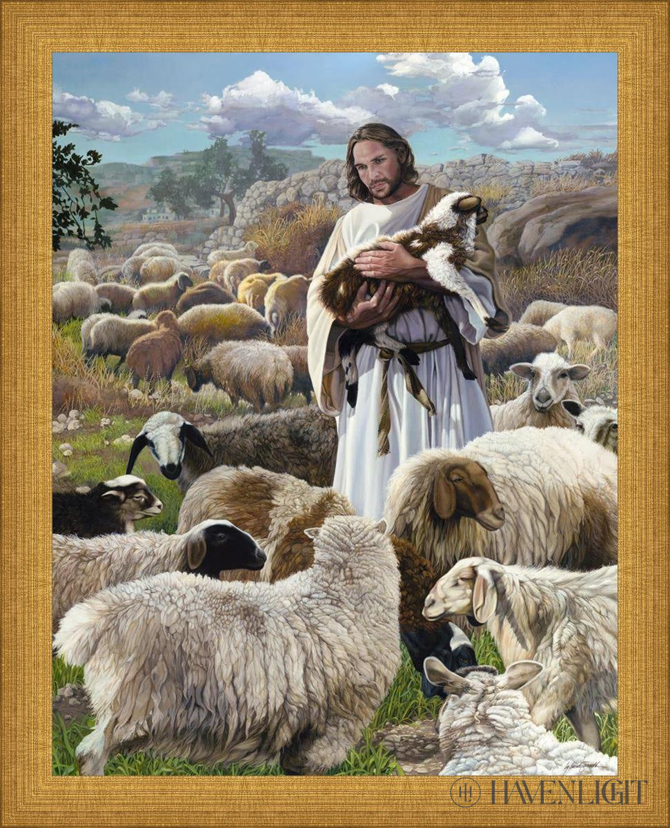 Finding The One By Liz Lemon Swindle - Inspirational Christian Art Print for Home, Office & Gift Giving - Perfect for Weddings, Anniversaries & Spiritual Decor