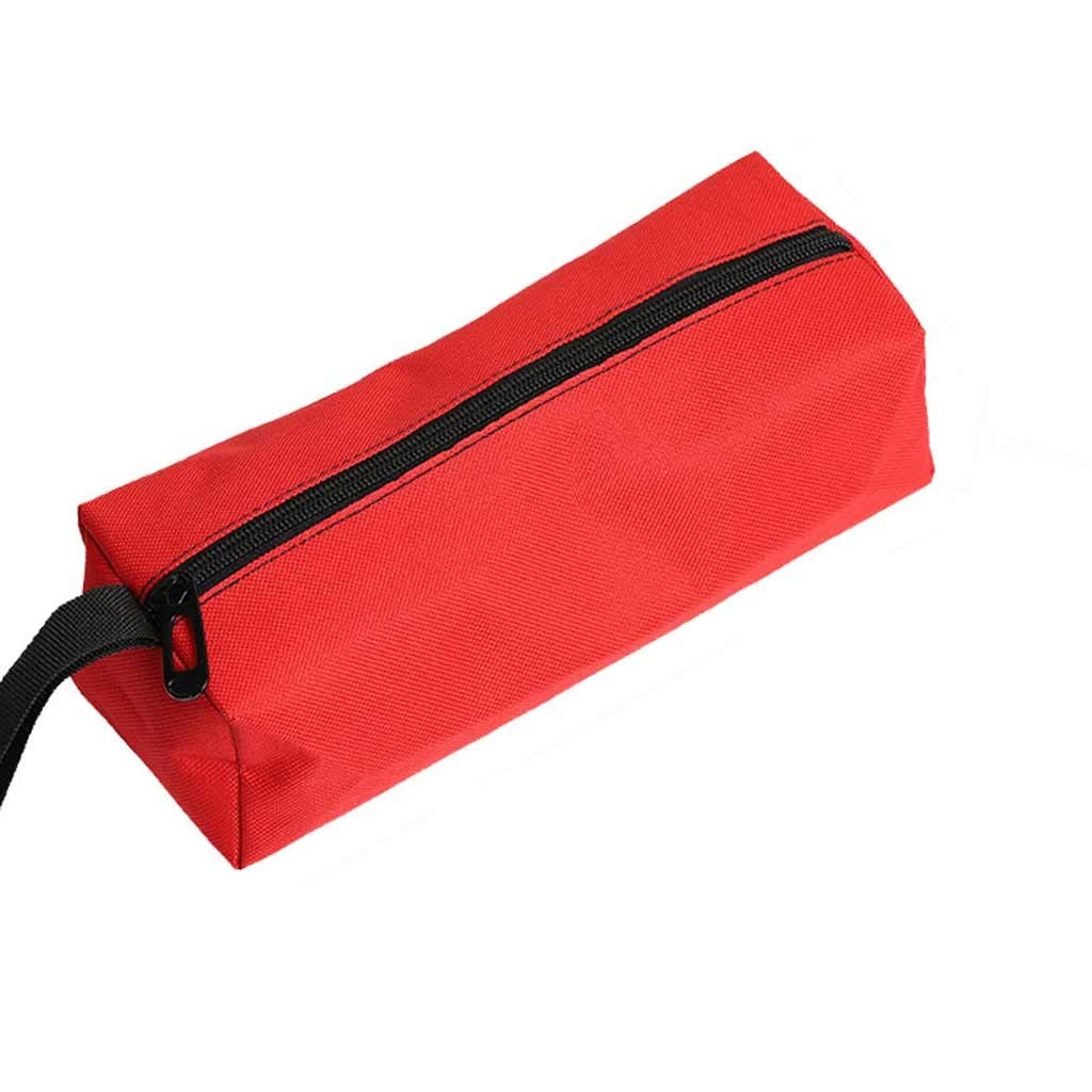Waterproof Oxford Canvas Tool Bag - Durable Storage Organizer for Screws, Nails, Drill Bits & Metal Parts - Fishing, Travel & Makeup Pouch (Color A, Size 250x85x70mm) - Perfect for DIY Projects, Camping & Home Organization
