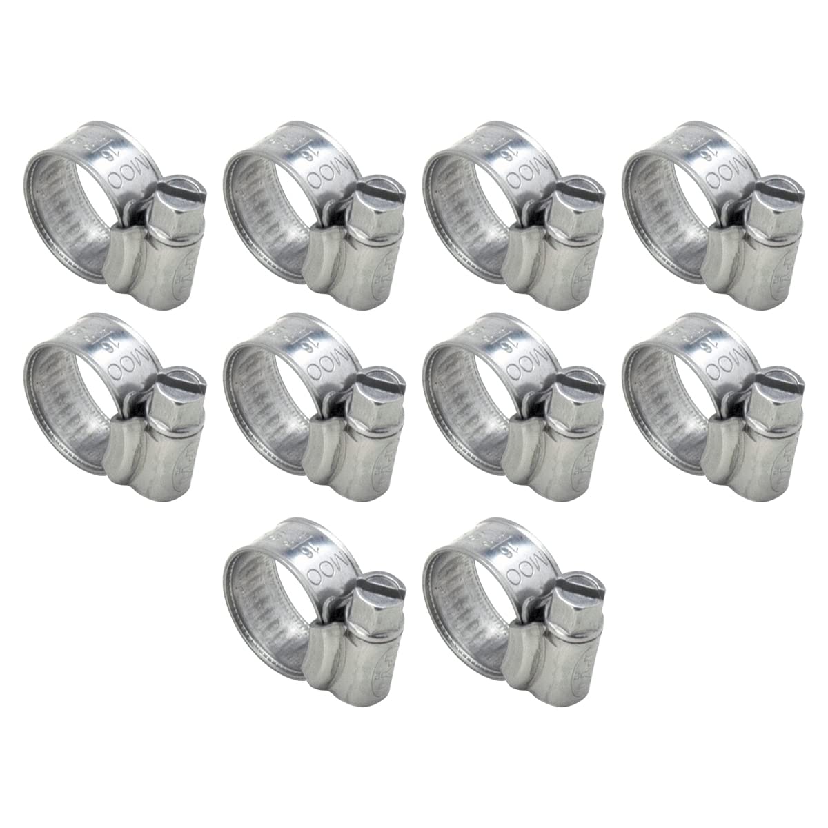 Stainless Steel Worm Gear Hose Clamps for Automotive & Plumbing