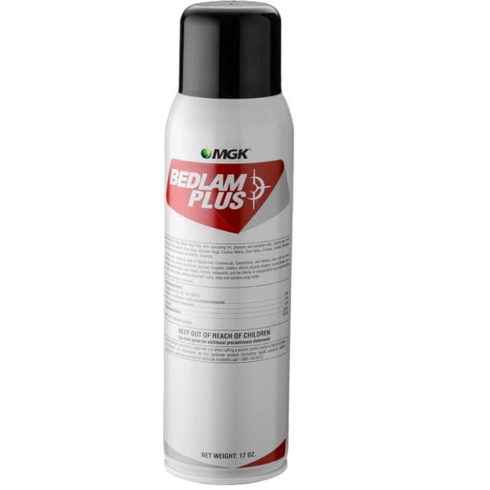 Bedlam Plus Aerosol Bed Bug Killer - Fast Acting Spray for Mattresses, Furniture & Travel - Eliminates Bed Bugs & Eggs - Home & Hotel Use