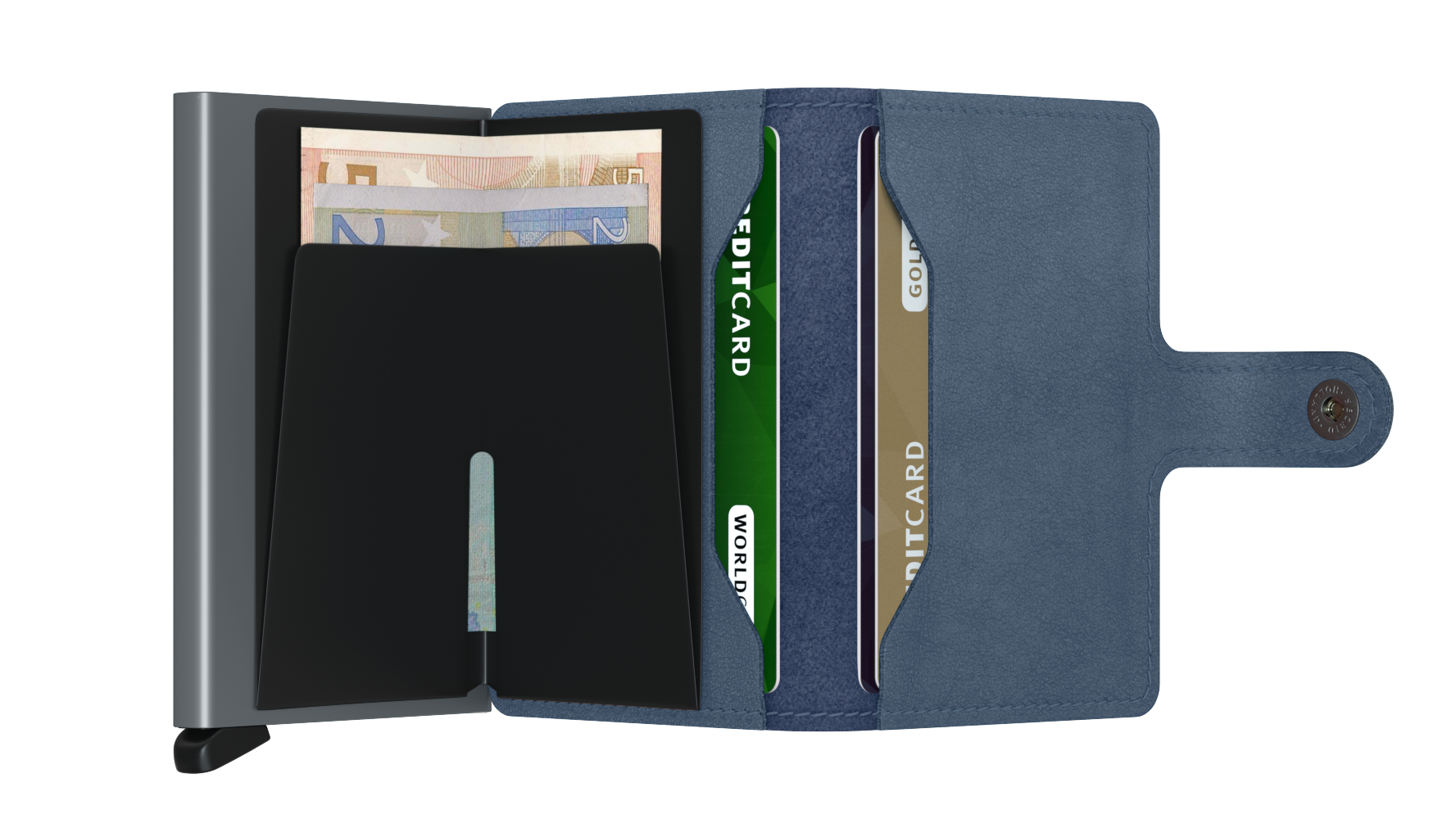 SECRID Miniwallet Original - RFID Blocking Slim Wallet for Men & Women | Compact & Secure Card Holder for Travel, Business & Everyday Use