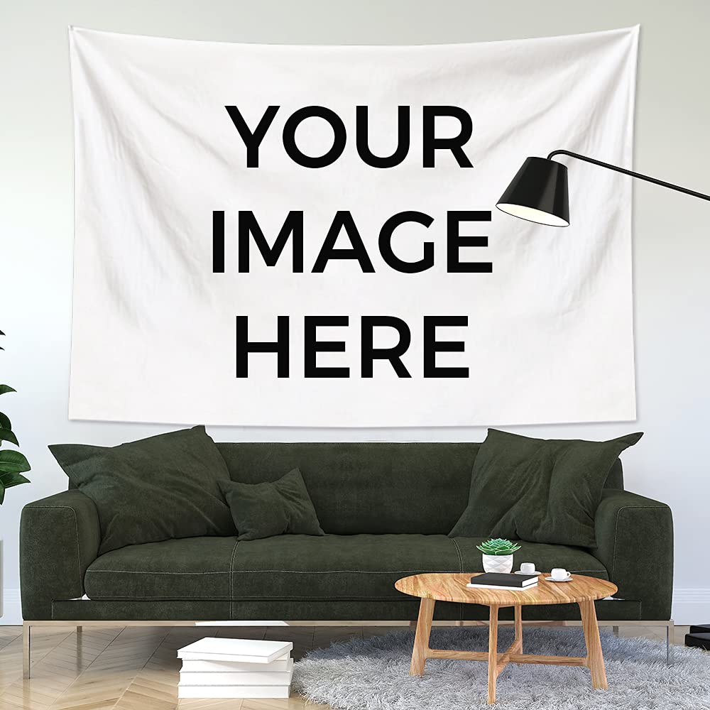 Custom Photo Tapestry Wall Hanging - Personalized Wedding Backdrop 96