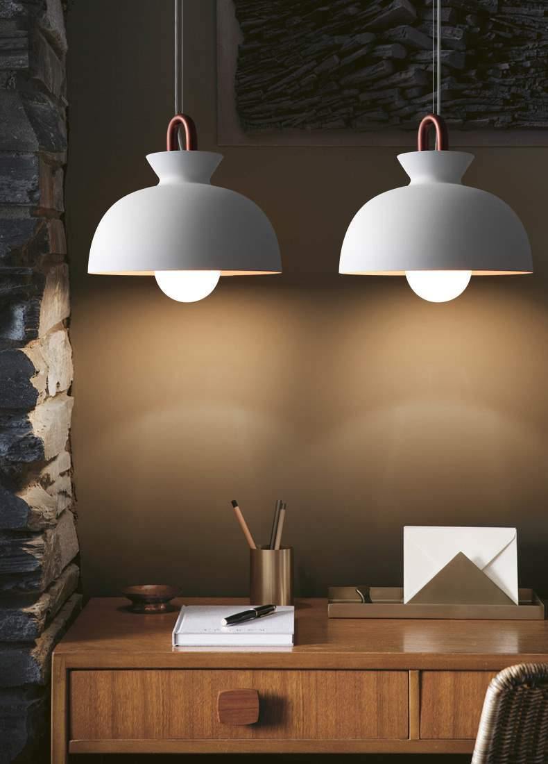 Modern Coil Ceiling Pendant Light Fixture - Adjustable Hanging Chandelier for Dining Room, Kitchen Island, Bedroom & Living Room Decor