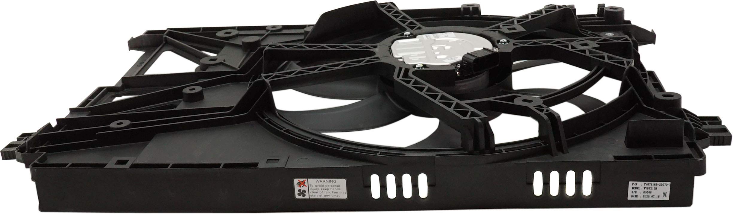 Go-Parts Radiator Fan Assembly Replacement for Toyota Camry 2018-2022 & RAV4 2019-2023, 3.5L Engine Compatible - OEM Quality Cooling System Part for North American Vehicles - Perfect for Engine Overheating Prevention & Summer Driving