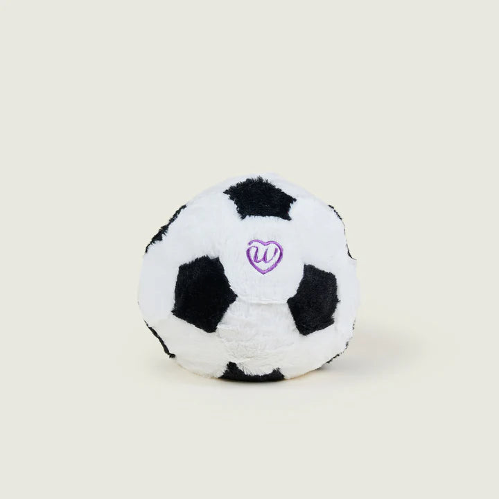 Warmies Football - Soft Plush Stuffed Animal with Microwavable Heat for Kids & Adults | Perfect for Stress Relief, Warmth & Comfort at Home, Office or Travel