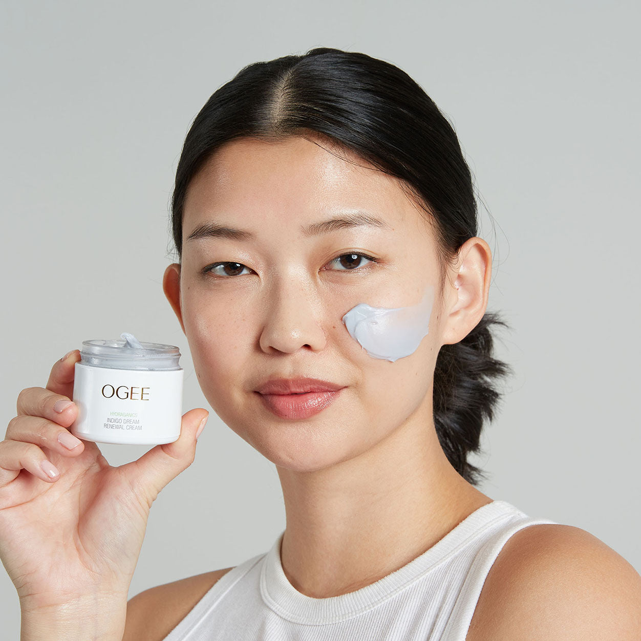 Indigo Dream Renewal Cream - Anti-Aging Face Moisturizer with Hyaluronic Acid & Vitamin E for Glowing Skin | Day & Night Hydration for Women & Men | Perfect for Dry, Sensitive Skin Care Routine