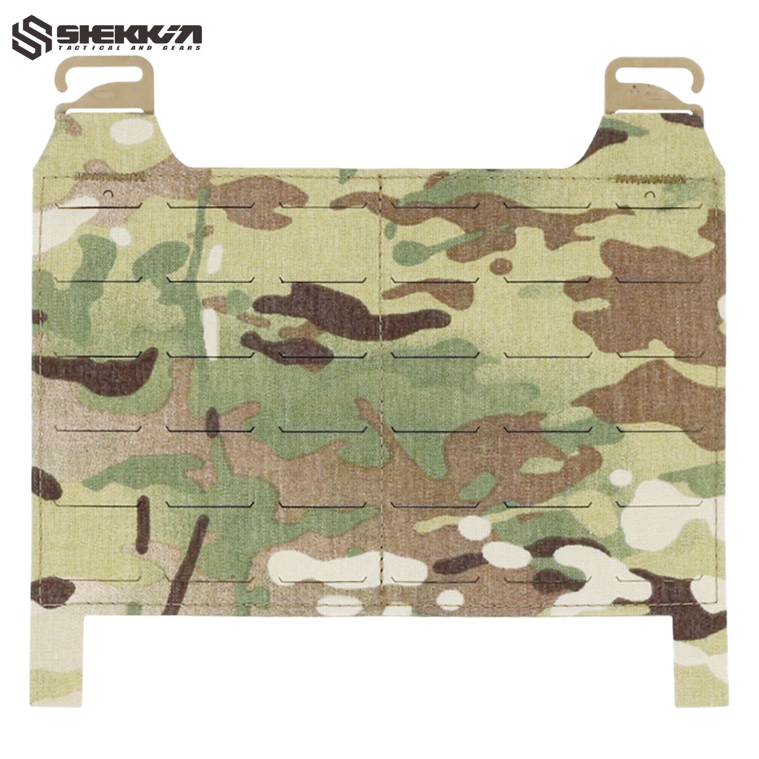FCPC Laser MOLLE Front Flap - Tactical Vest Accessory for Military, Airsoft & Outdoor Enthusiasts - Perfect for Gear Organization & Quick Access