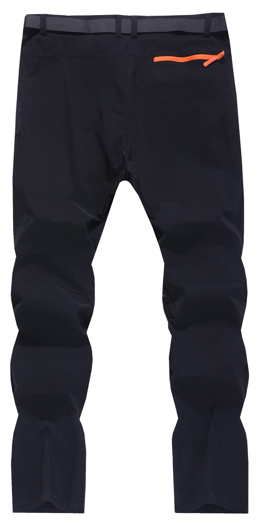 Men's Quick-Dry Hiking Cargo Pants - Water Resistant Lightweight Outdoor Pants with Breathable Fabric & Zipper Pockets - Perfect for Mountain Climbing, Camping & Work Wear