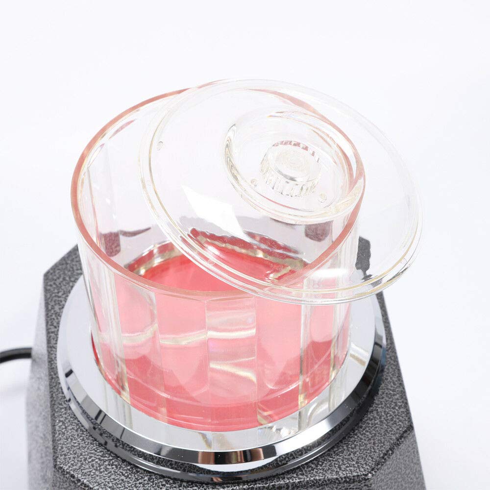 2000RPM Magnetic Jewelry Polisher Machine - 220V 100mm Magnetic Tumbler for Jewelry & Metal Polishing with Acrylic Bowl - Perfect for Jewelry Making, Metal Crafting, and Small Parts Finishing