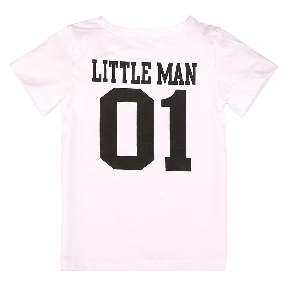 Big Man Little Man Matching T-Shirts for Father and Son - Cute Family Outfits for Casual Wear, Holidays & Photo Shoots