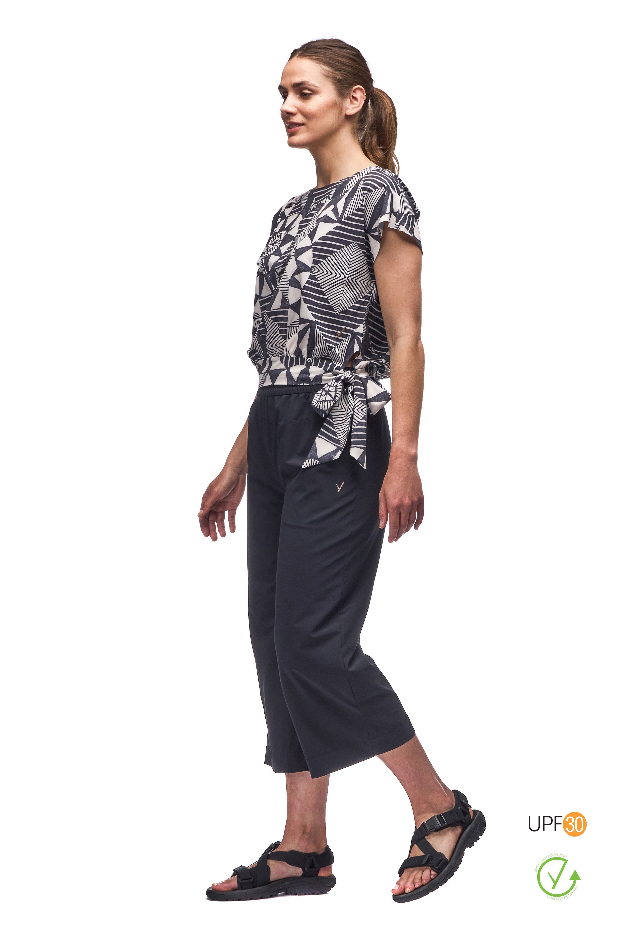 Indyeva Aleste SS Women's T-Shirt - Soft Cotton Casual Tee for Everyday Wear | Perfect for Workouts, Lounging & Street Style