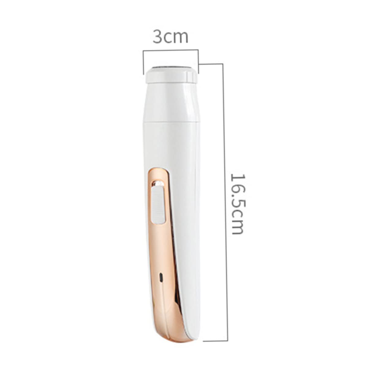 Electric Eyebrow Trimmer & Facial Hair Remover for Women - Rechargeable Eyebrow Shaper, Painless Hair Removal Device with Inflatable Headband - Perfect for Eyebrow Grooming, Upper Lip & Facial Hair Removal at Home