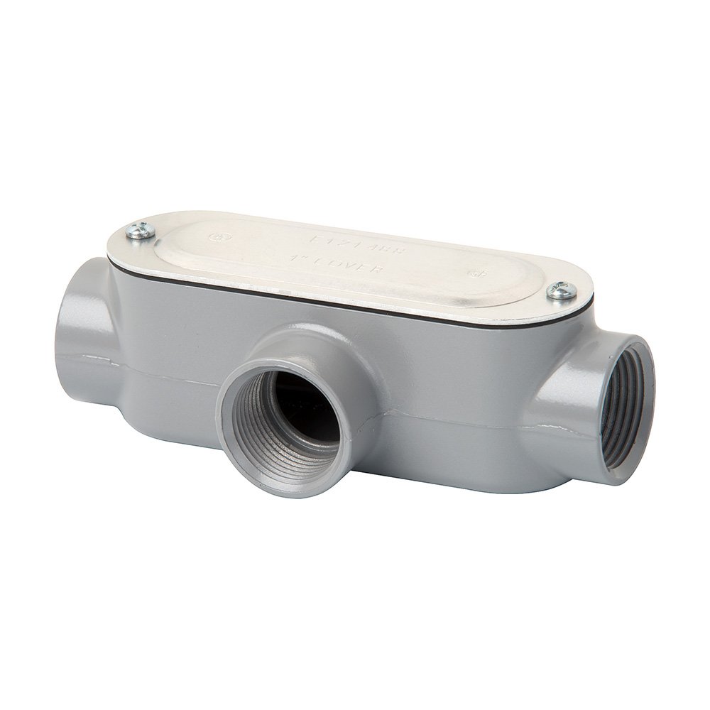 1 T Body with Cover and Gasket (5 Pack) - High-Quality Brass Plumbing Fittings for Water Supply Lines, Irrigation Systems, and DIY Home Repairs