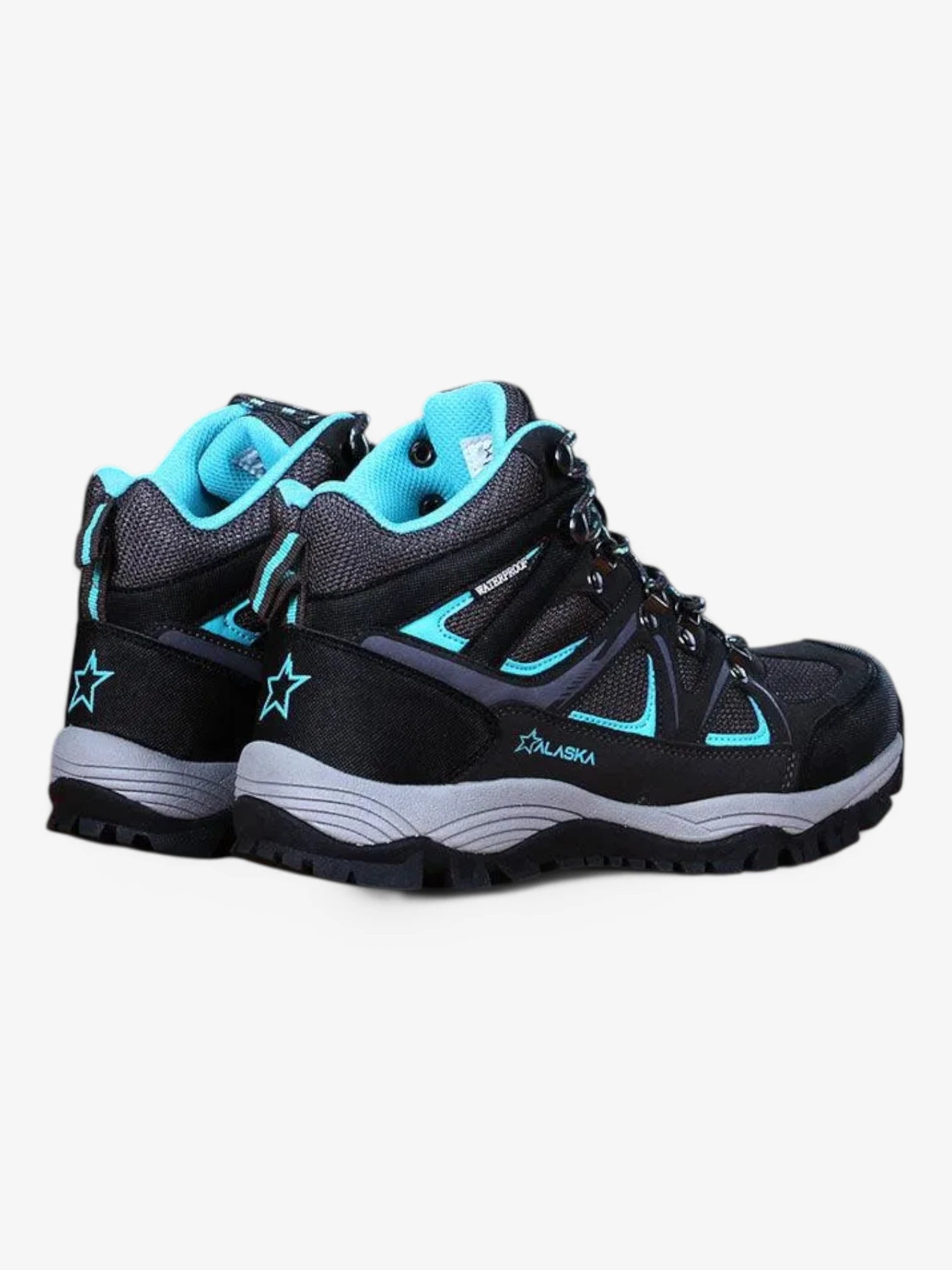 Waterproof Alaska Jade Hiking Boots for Women - Gray Green - Perfect for Outdoor Adventures, Trekking & Camping