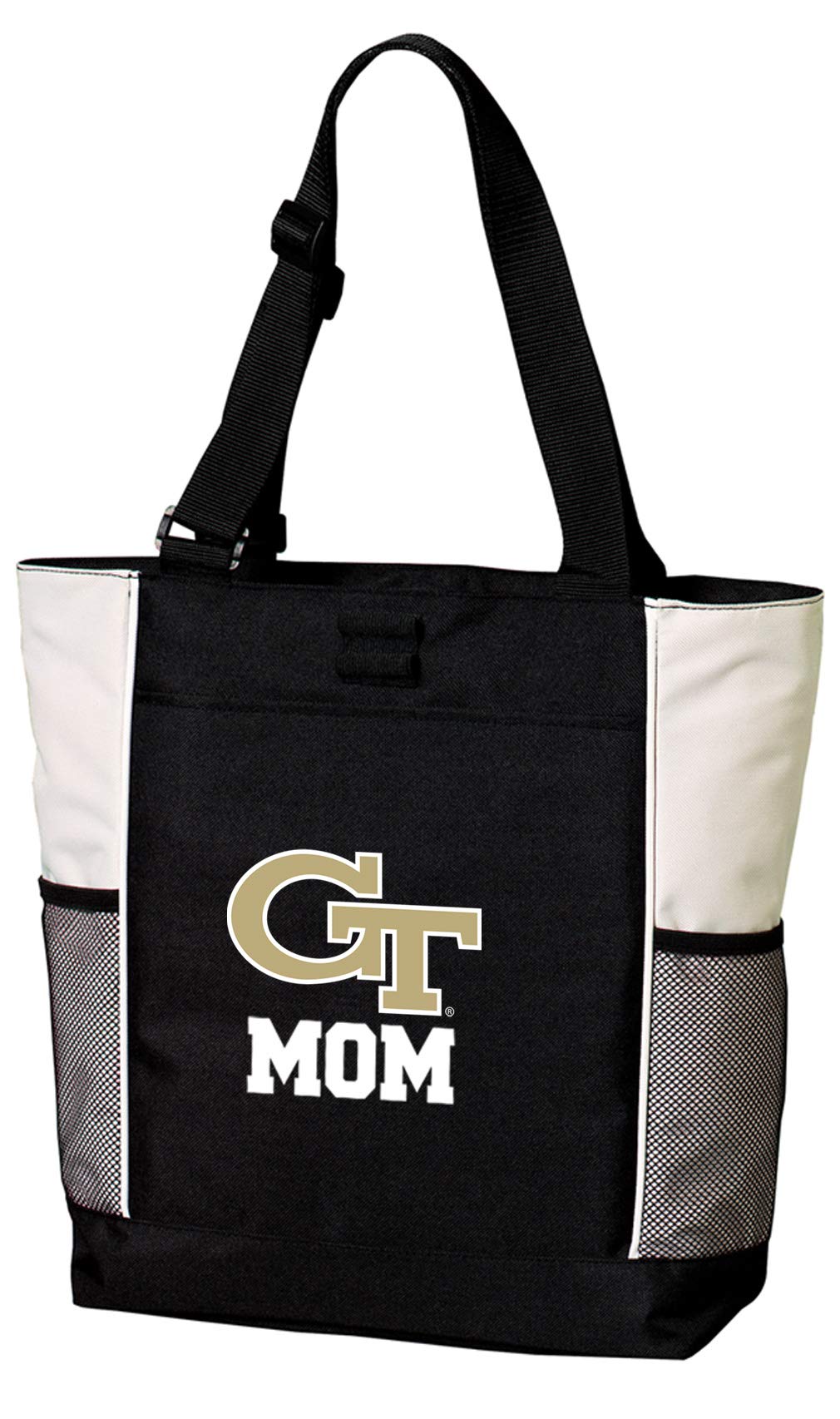 Georgia Tech Mom Tote Bag - Stylish & Durable Georgia Tech University Gifts for Moms - Perfect for Beach, Pool, Travel & Campus Life