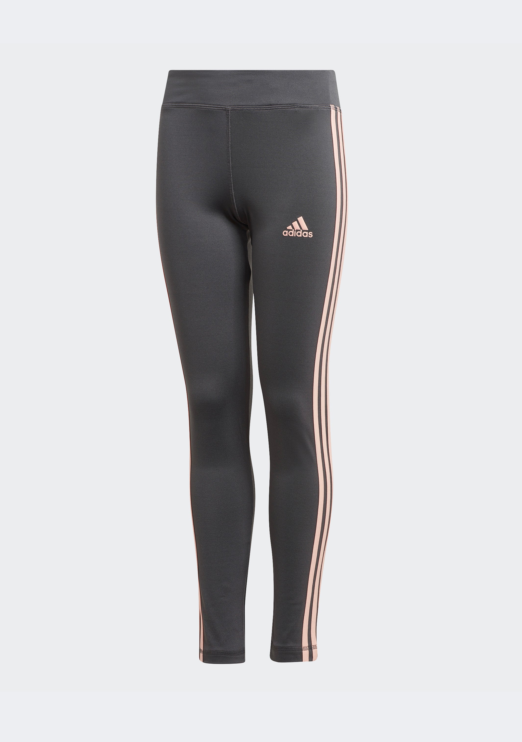 Adidas Girls' 3 Stripes Training Leggings - High-Performance Workout Pants for Yoga, Gym & Running | Moisture-Wicking & Comfortable Athletic Wear