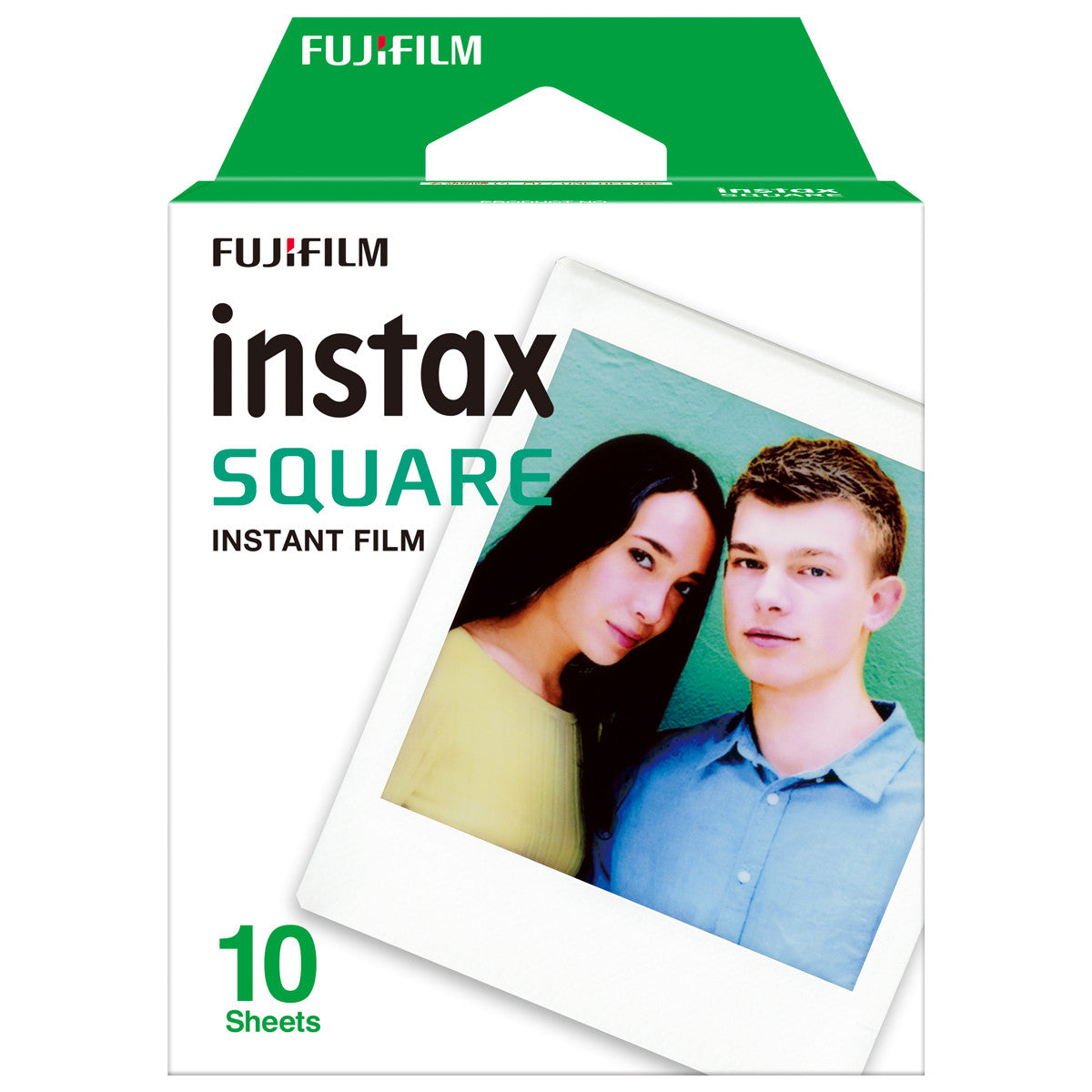 Fujifilm INSTAX Square Film (10 Exposures) - Instant Camera Film for Square Format Photos | Perfect for Parties, Travel & Memory Keeping